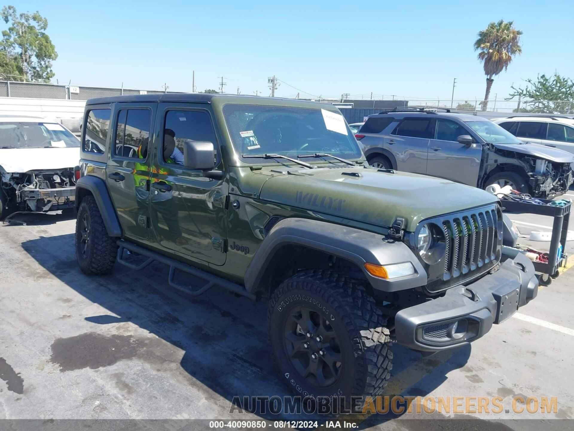 1C4HJXDG5NW113205 JEEP WRANGLER UNLIMITED 2022