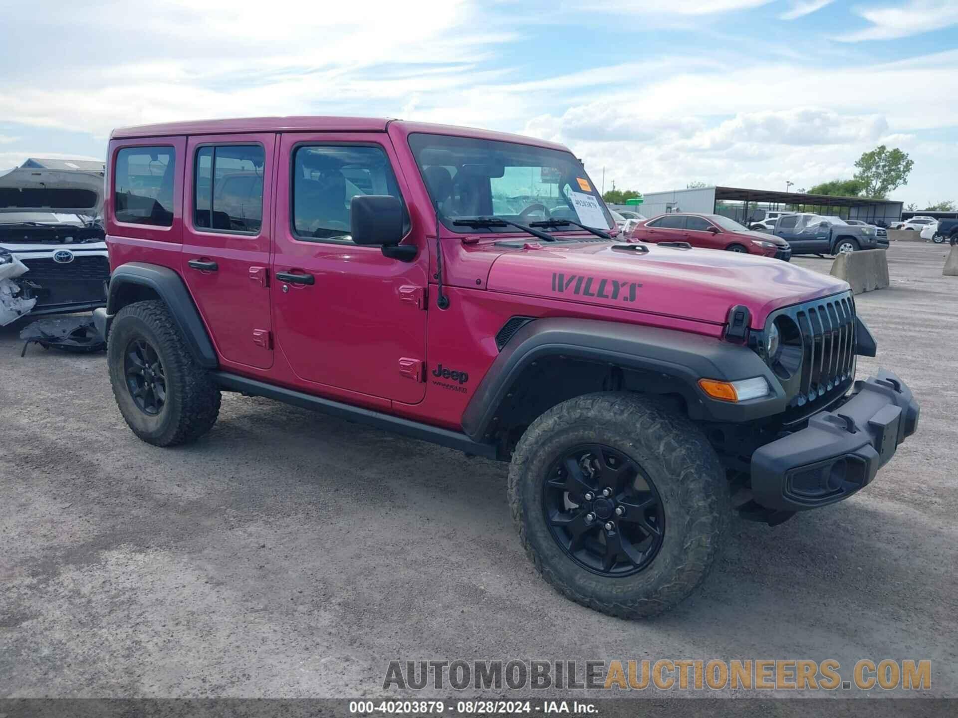 1C4HJXDG5NW116508 JEEP WRANGLER UNLIMITED 2022