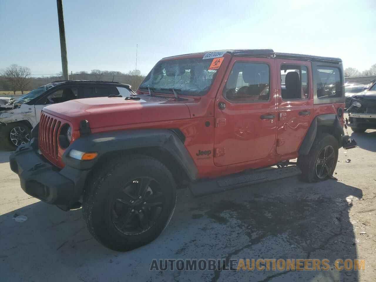 1C4HJXDG5NW123314 JEEP WRANGLER 2022