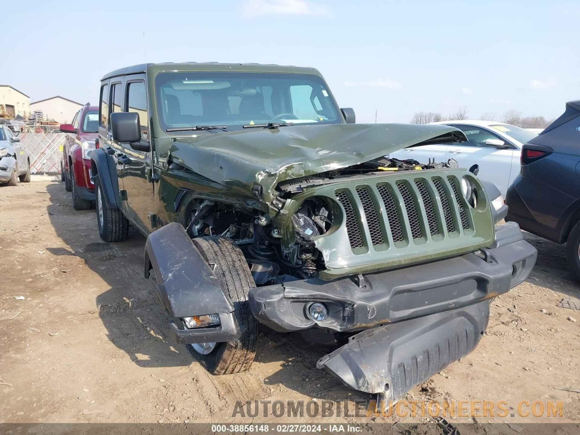 1C4HJXDG5NW167510 JEEP WRANGLER UNLIMITED 2022