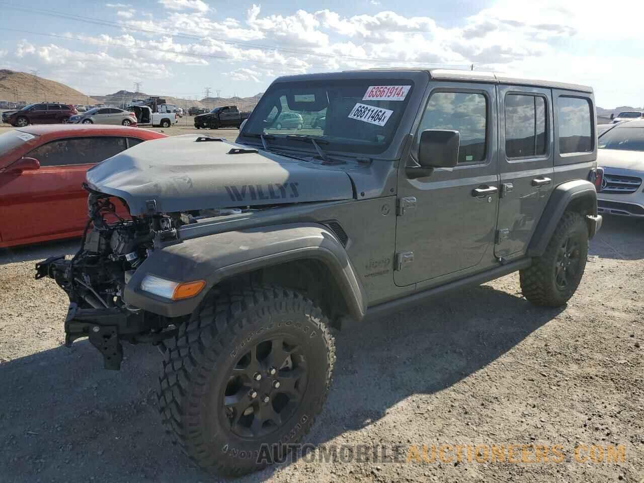 1C4HJXDG5NW194349 JEEP WRANGLER 2022