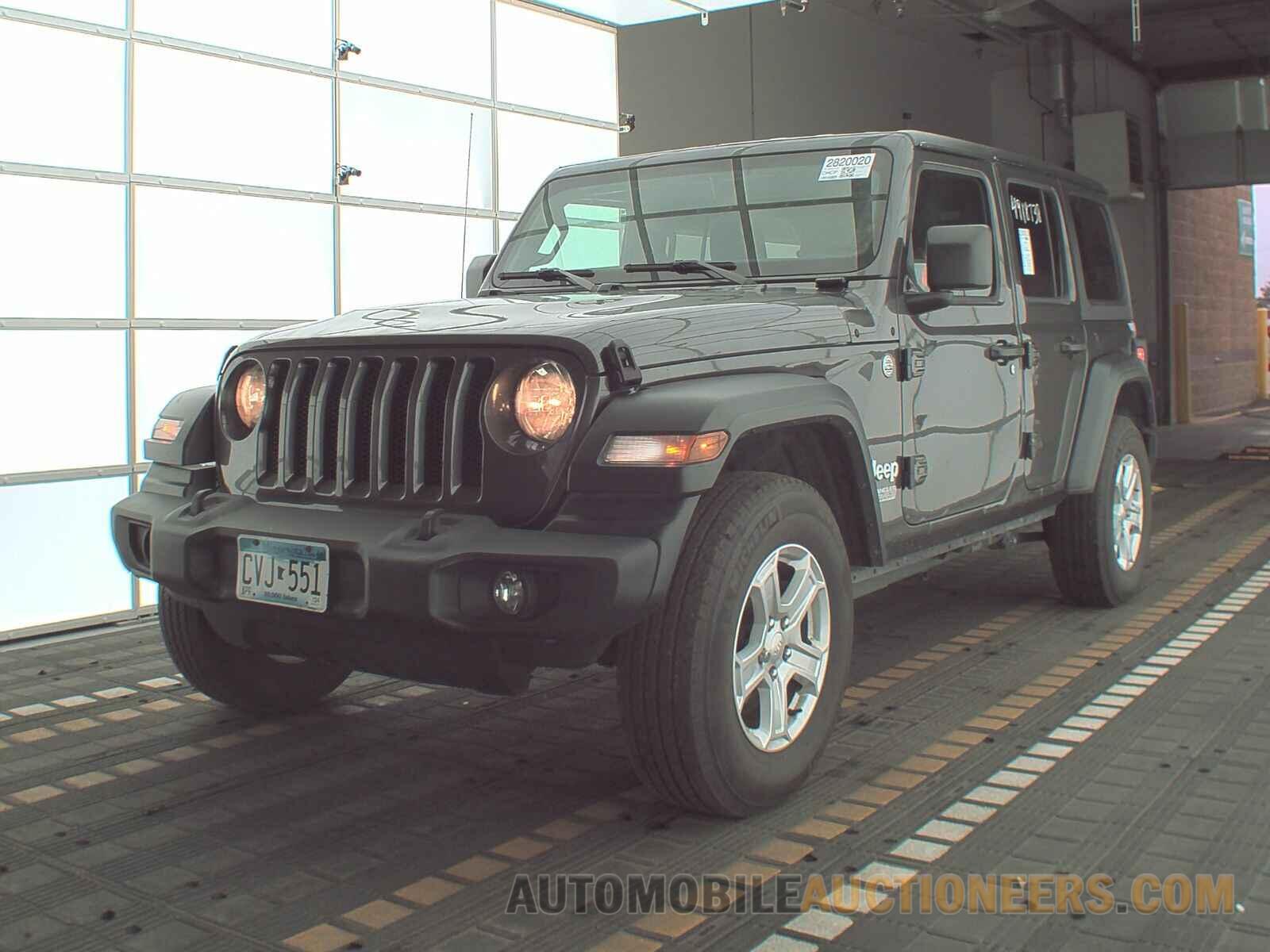 1C4HJXDG6KW507128 Jeep Wrangler Unlimited 2019