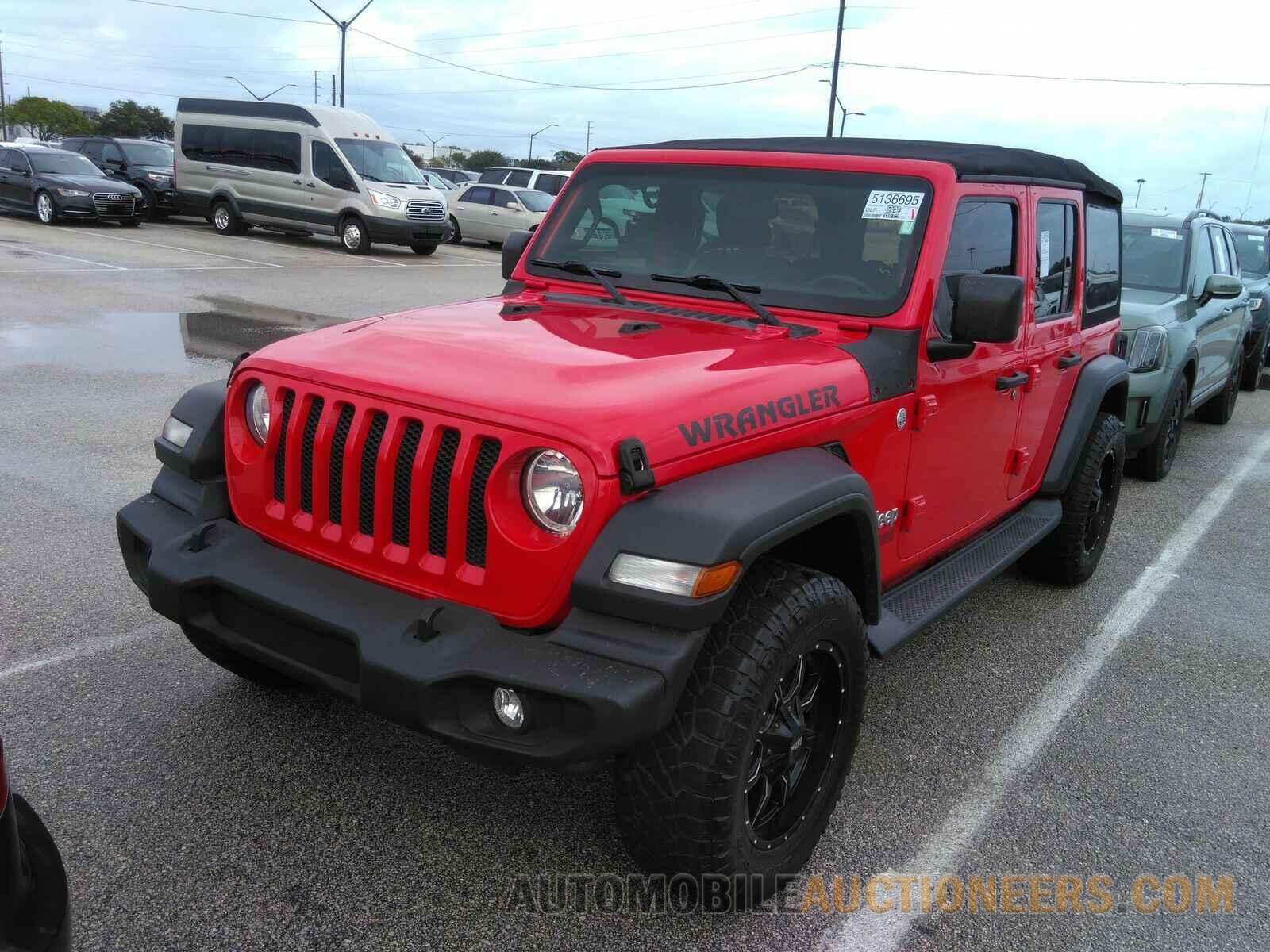 1C4HJXDG6KW517061 Jeep Wrangler Unlimited 2019