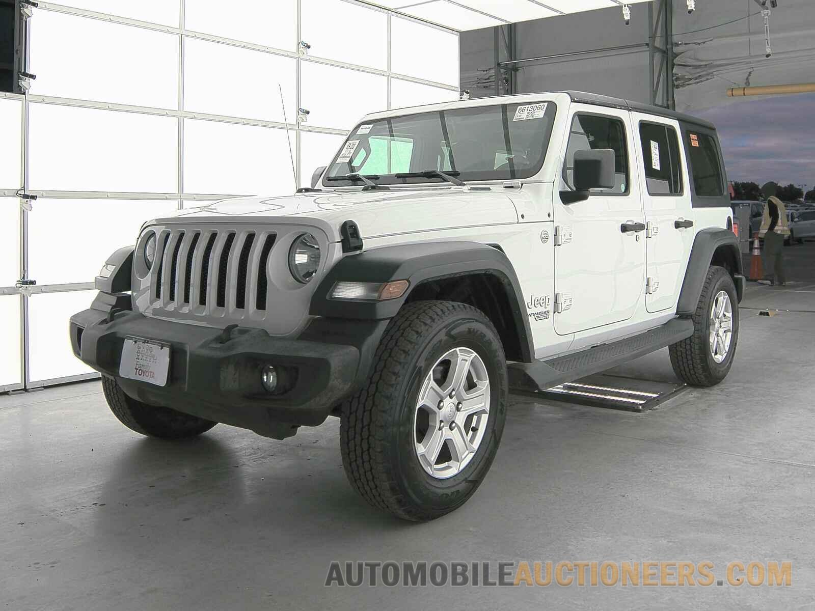 1C4HJXDG6KW528013 Jeep Wrangler Unlimited 2019