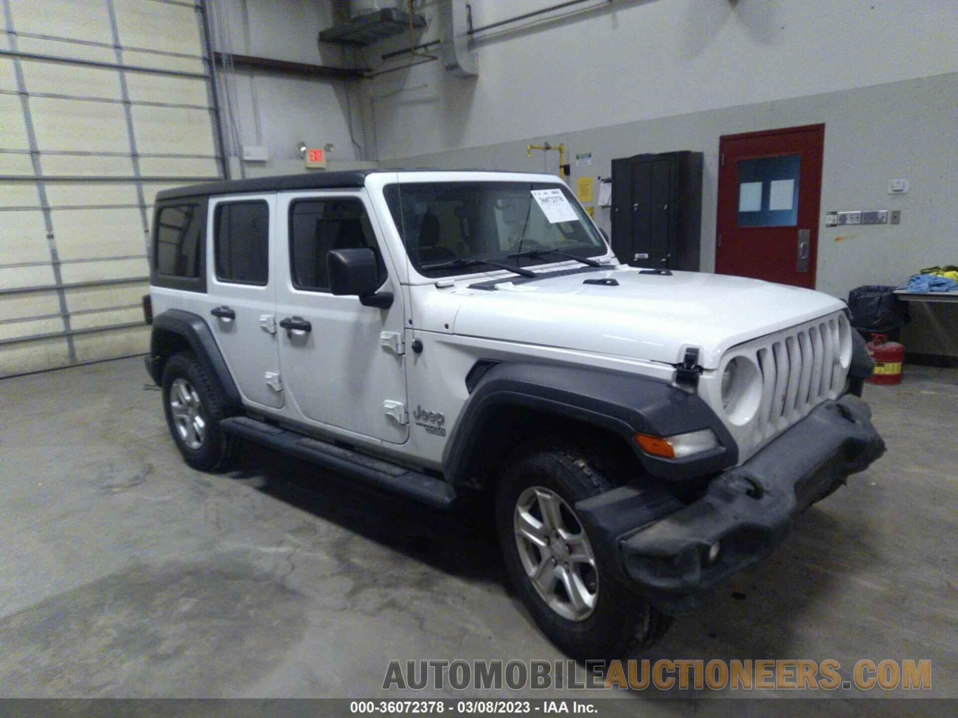 1C4HJXDG6KW565921 JEEP WRANGLER UNLIMITED 2019