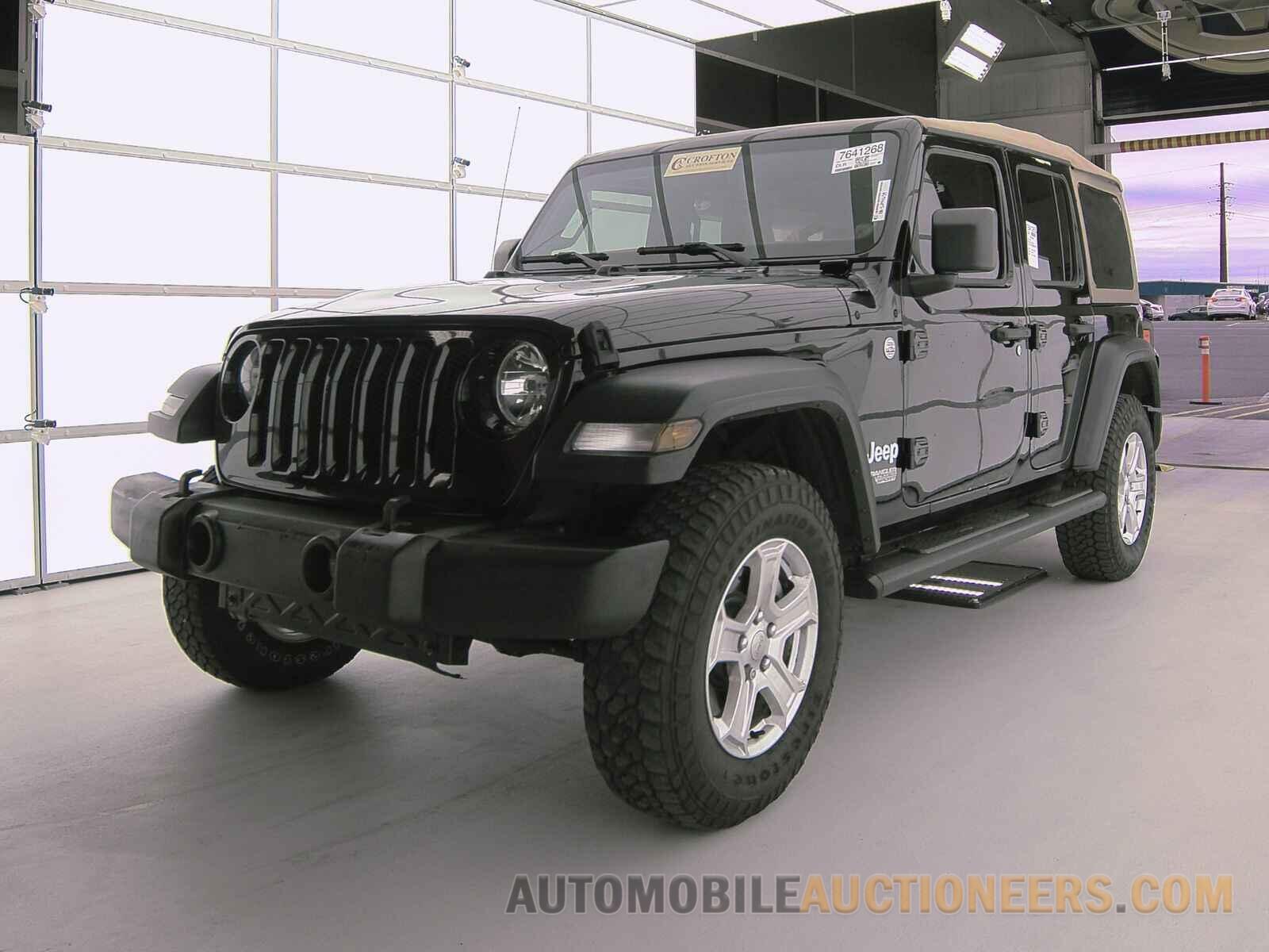 1C4HJXDG6KW614308 Jeep Wrangler Unlimited 2019