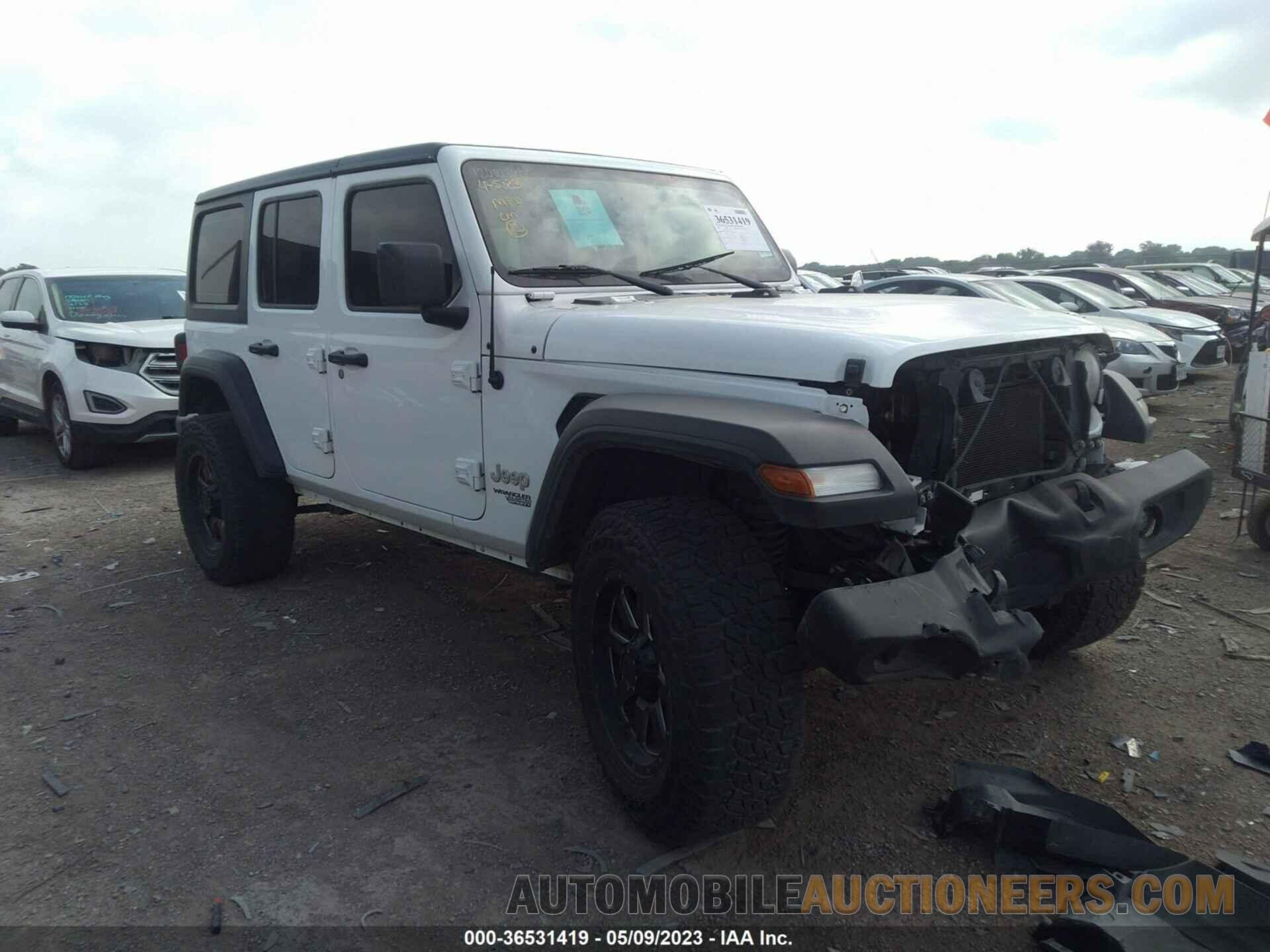 1C4HJXDG6KW631772 JEEP WRANGLER UNLIMITED 2019