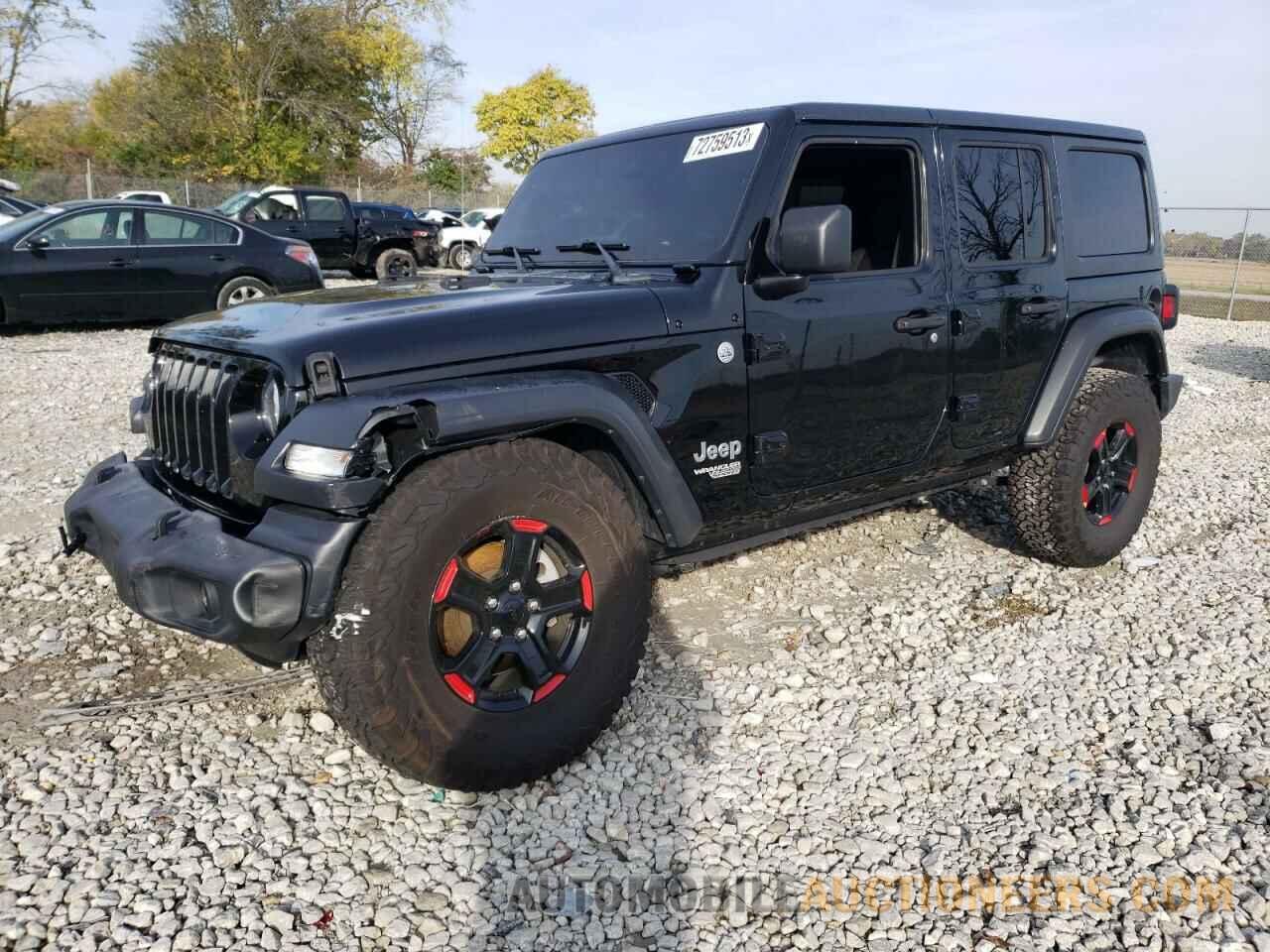 1C4HJXDG6KW632775 JEEP WRANGLER 2019