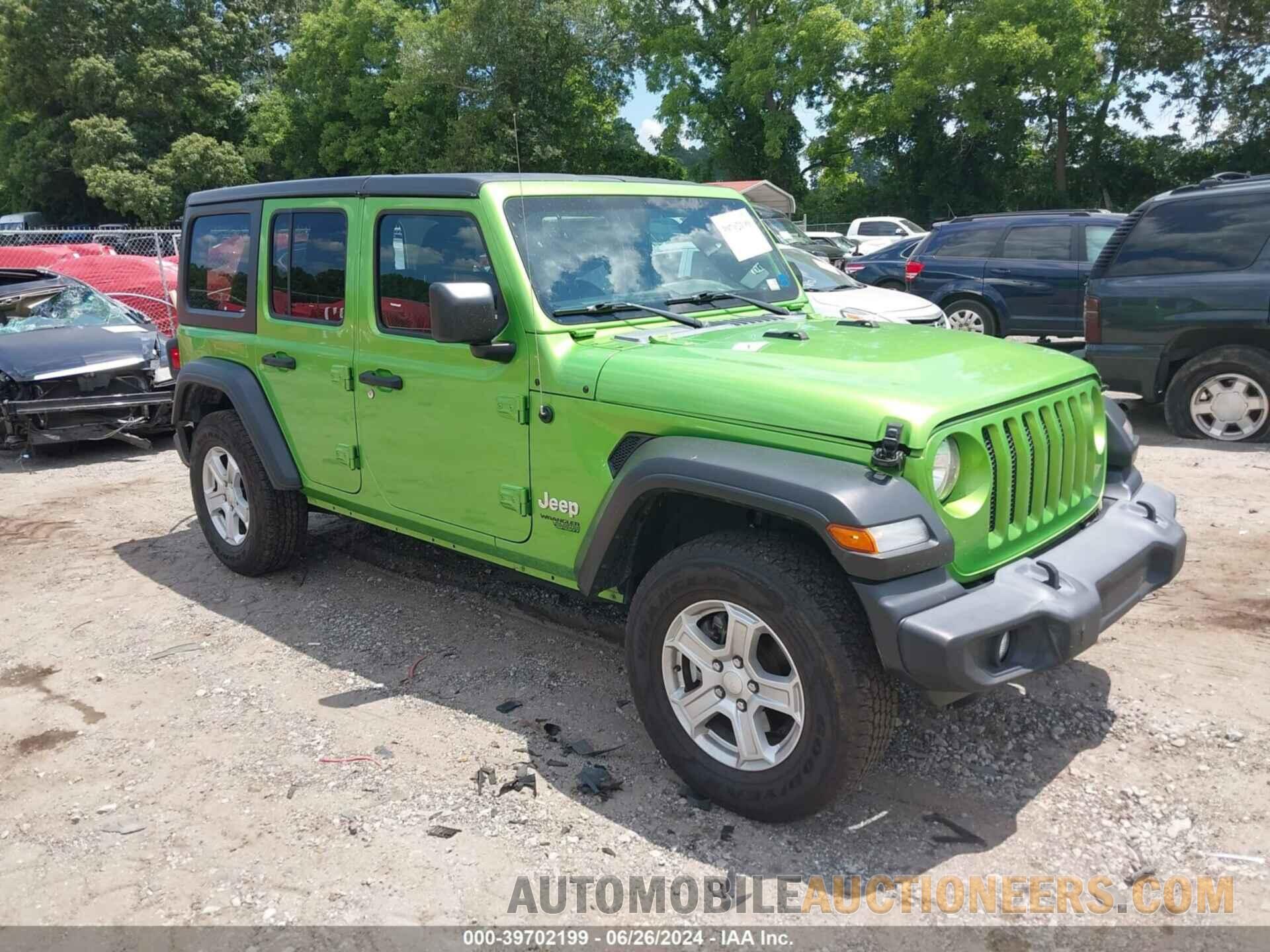 1C4HJXDG6LW141138 JEEP WRANGLER UNLIMITED 2020