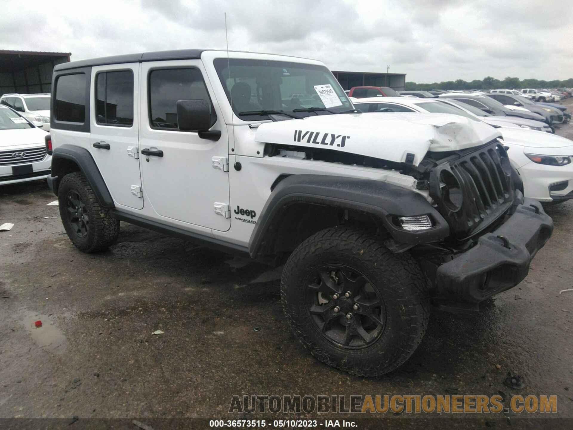 1C4HJXDG6LW180120 JEEP WRANGLER UNLIMITED 2020