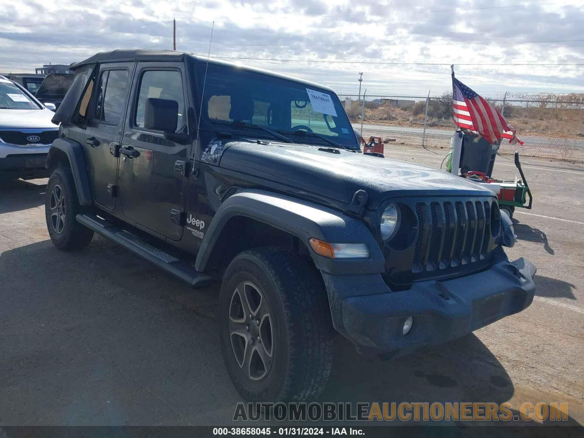 1C4HJXDG6LW241675 JEEP WRANGLER UNLIMITED 2020