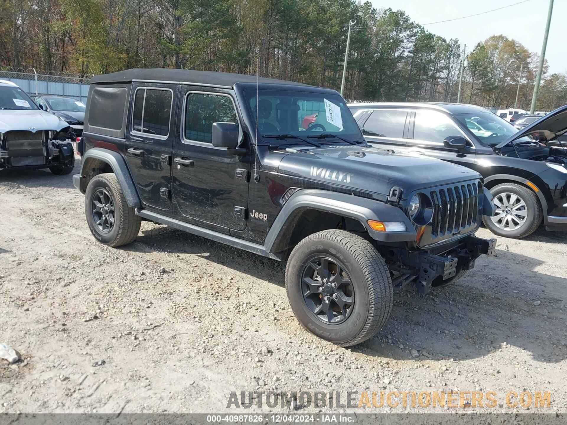 1C4HJXDG6MW545400 JEEP WRANGLER UNLIMITED 2021