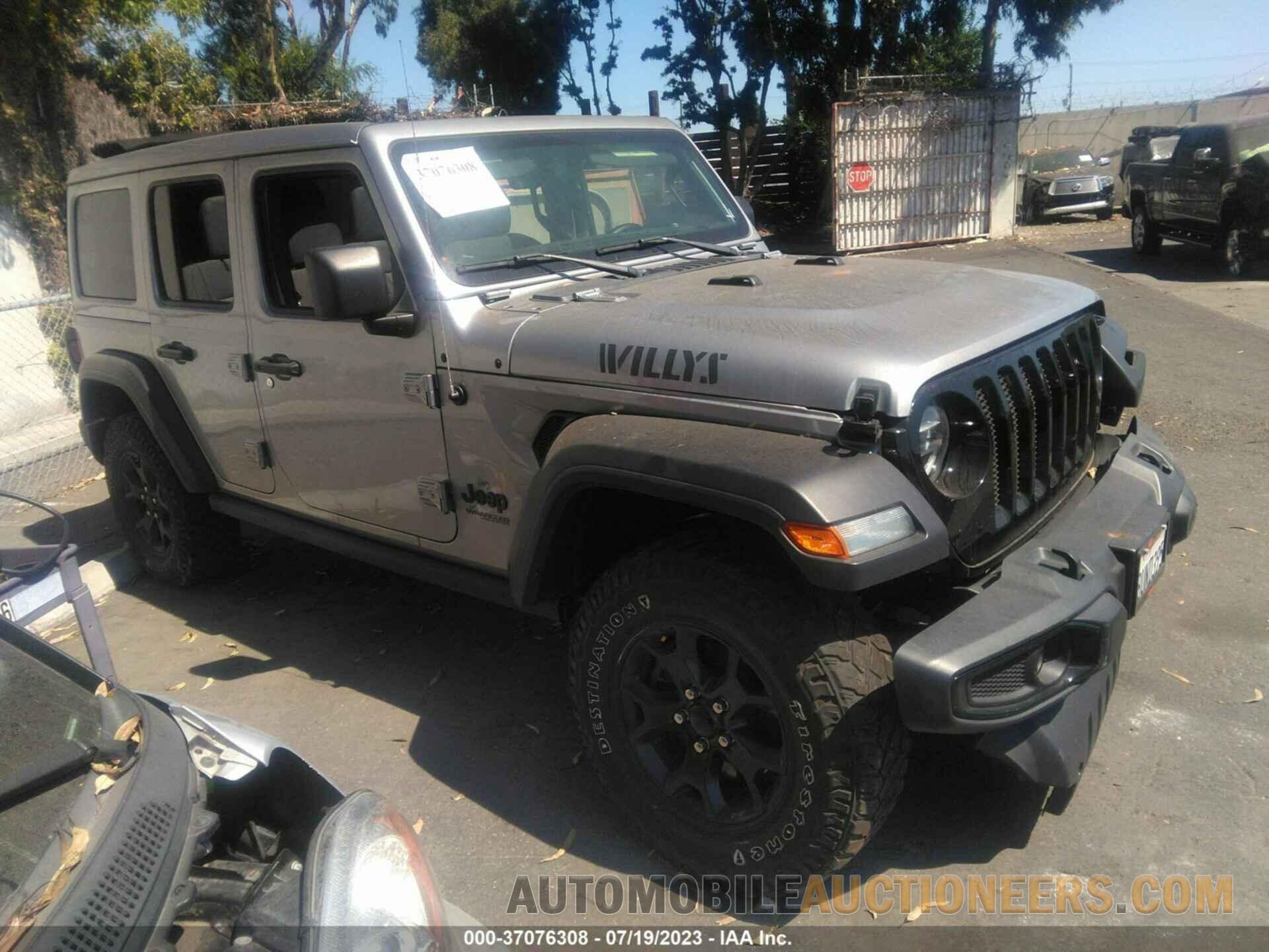 1C4HJXDG6MW553710 JEEP WRANGLER 2021