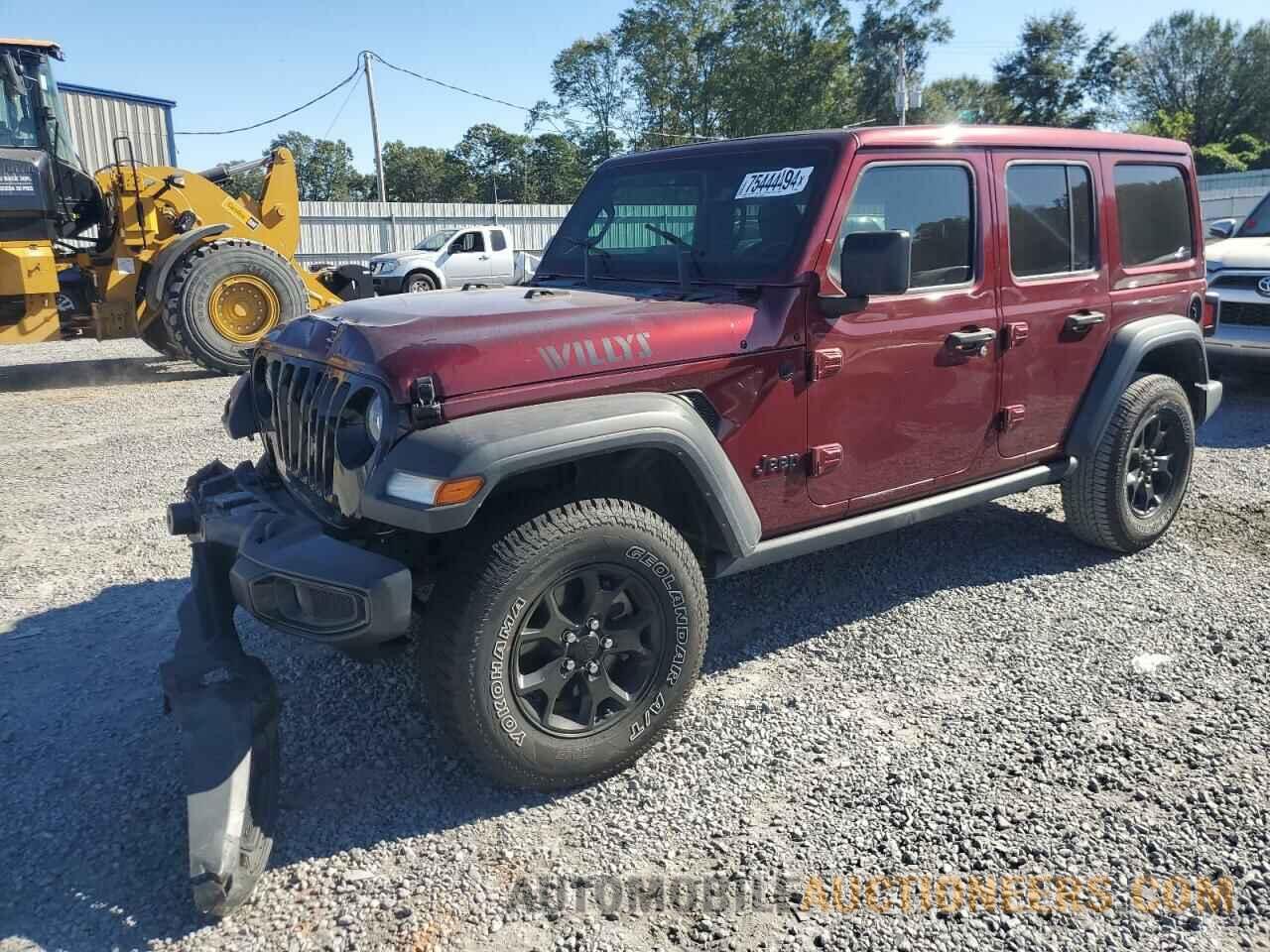 1C4HJXDG6MW693336 JEEP WRANGLER 2021