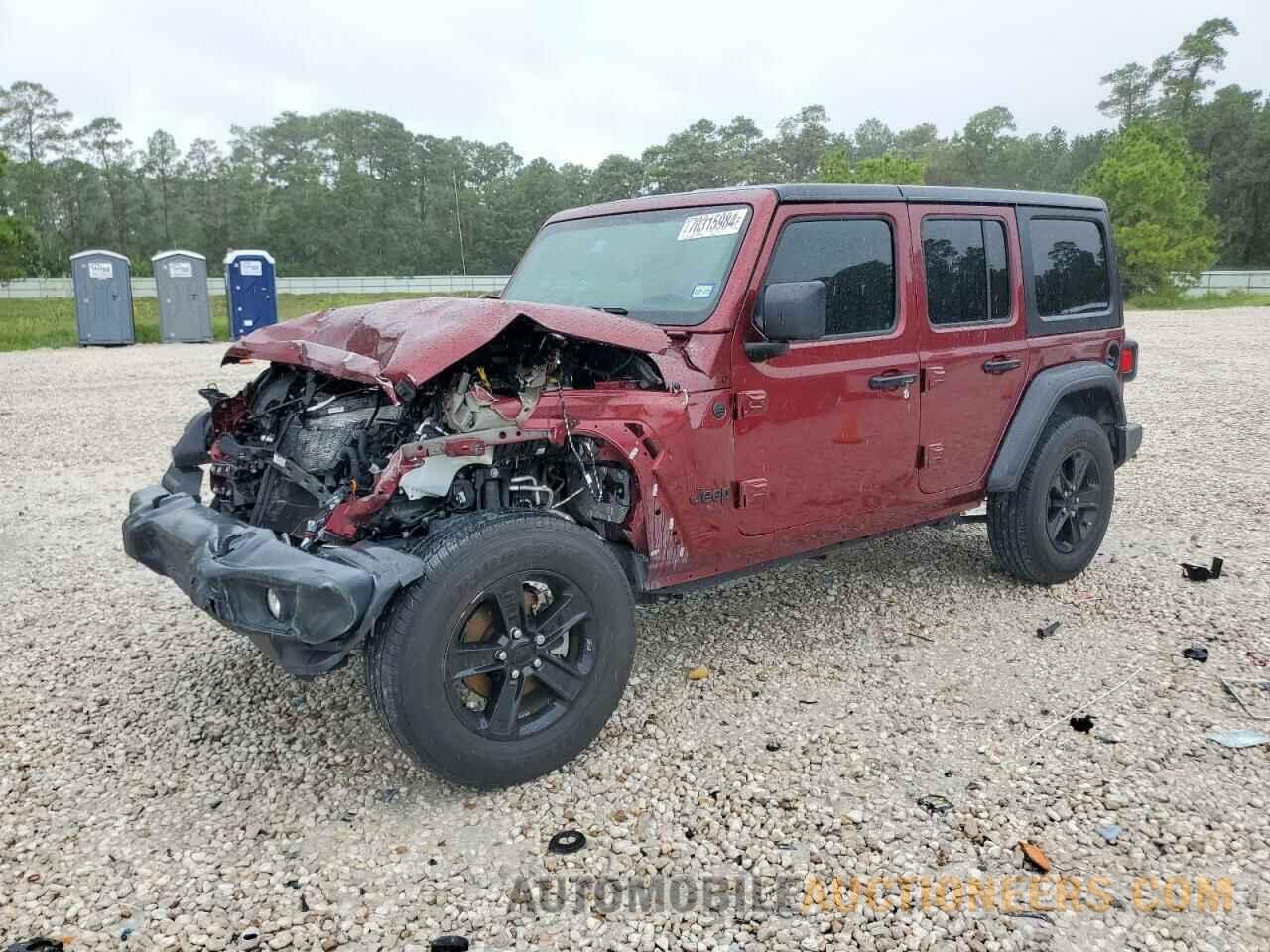 1C4HJXDG6NW105825 JEEP WRANGLER 2022