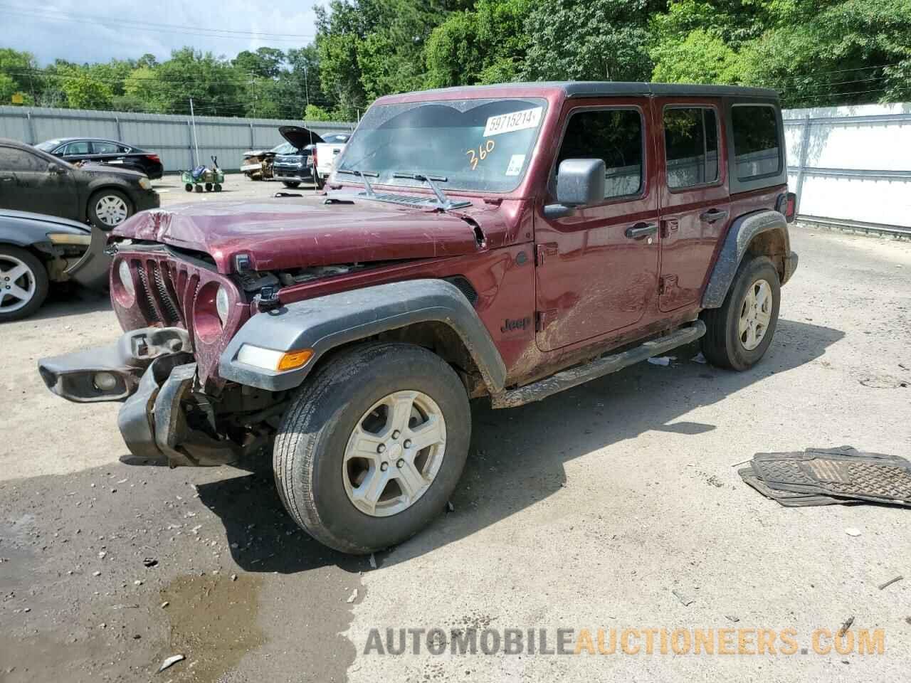 1C4HJXDG6NW155057 JEEP WRANGLER 2022