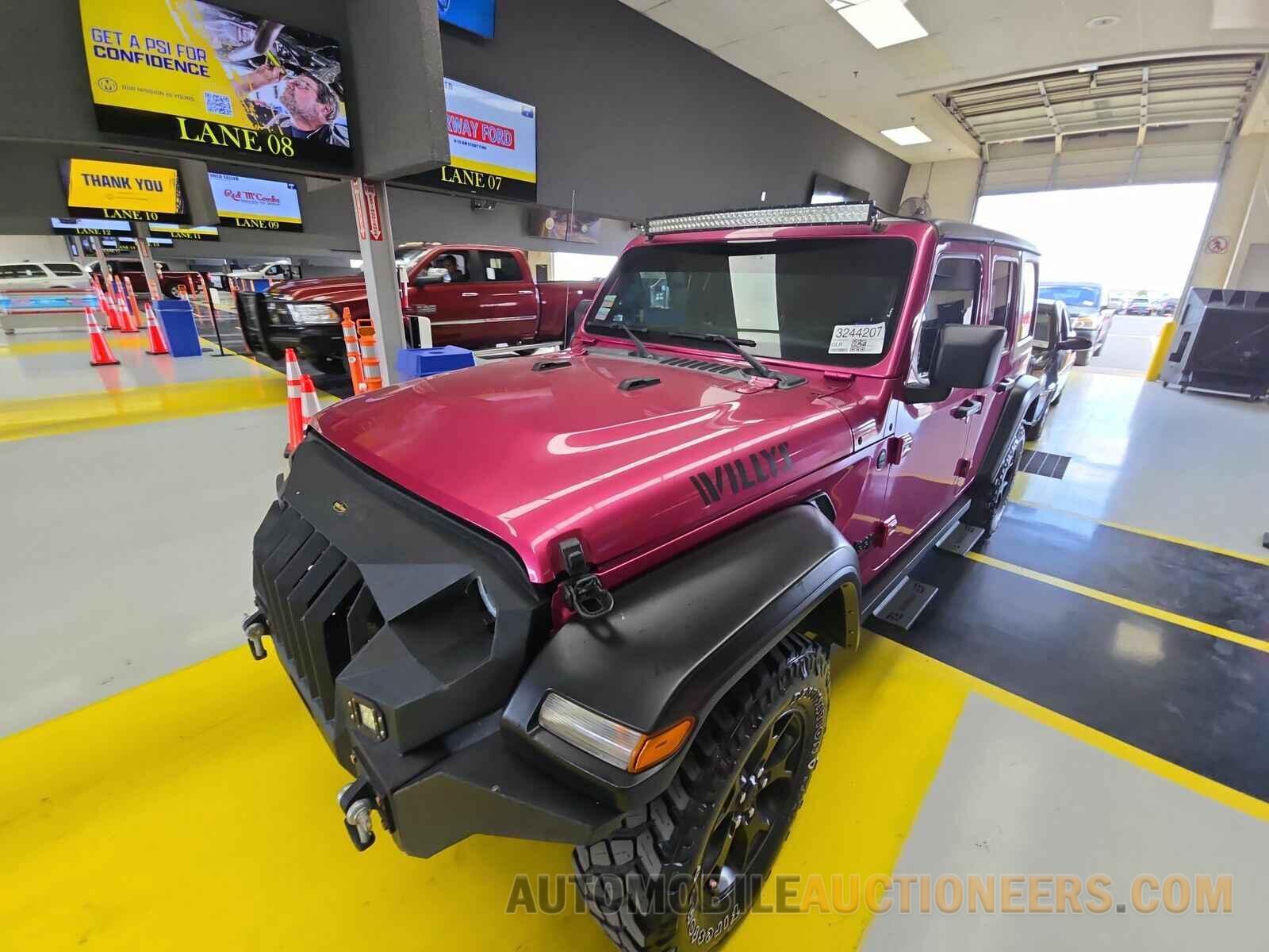 1C4HJXDG6NW155950 Jeep Wrangler Unlimited 2022