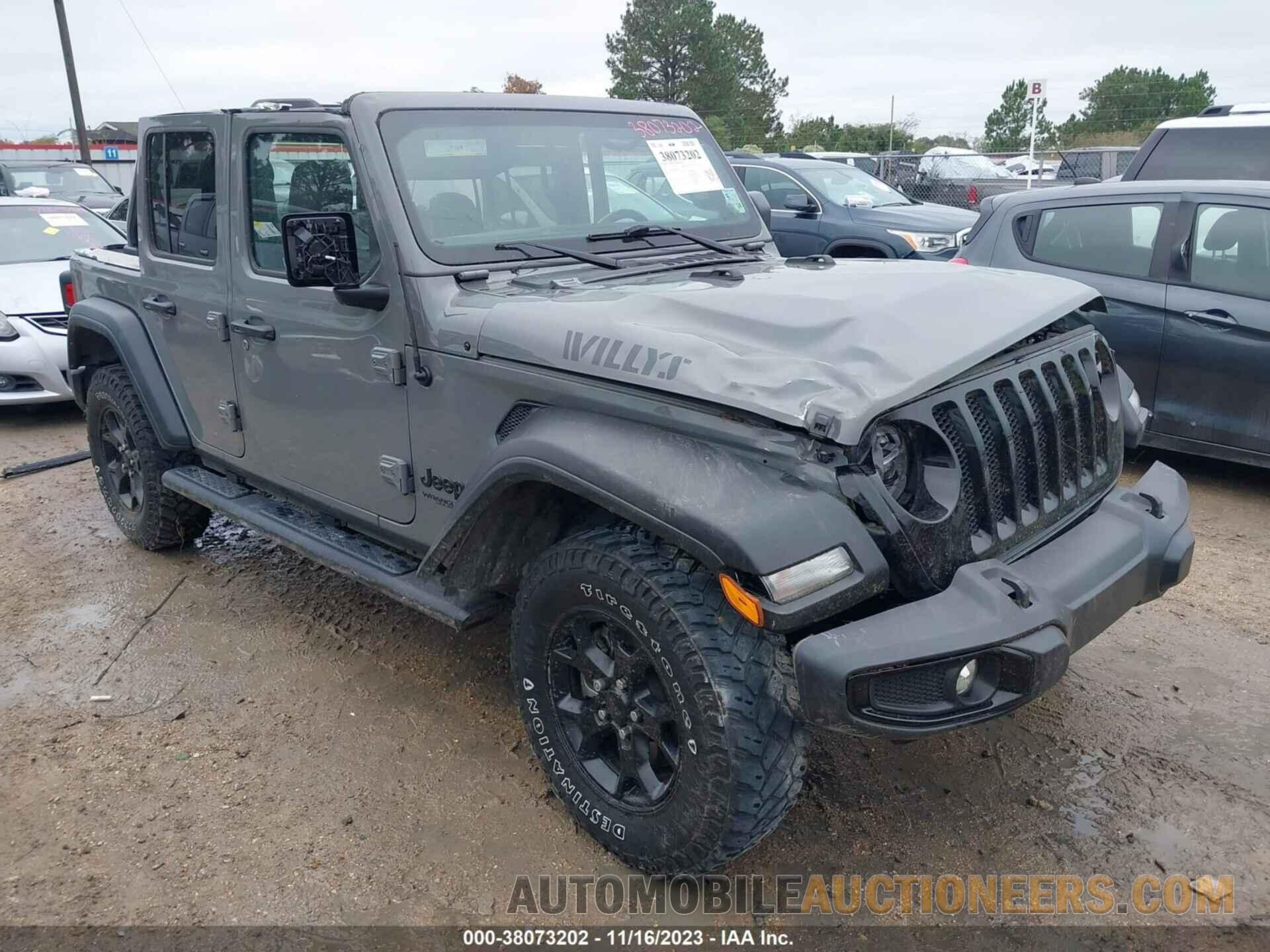 1C4HJXDG6NW160405 JEEP WRANGLER UNLIMITED 2022