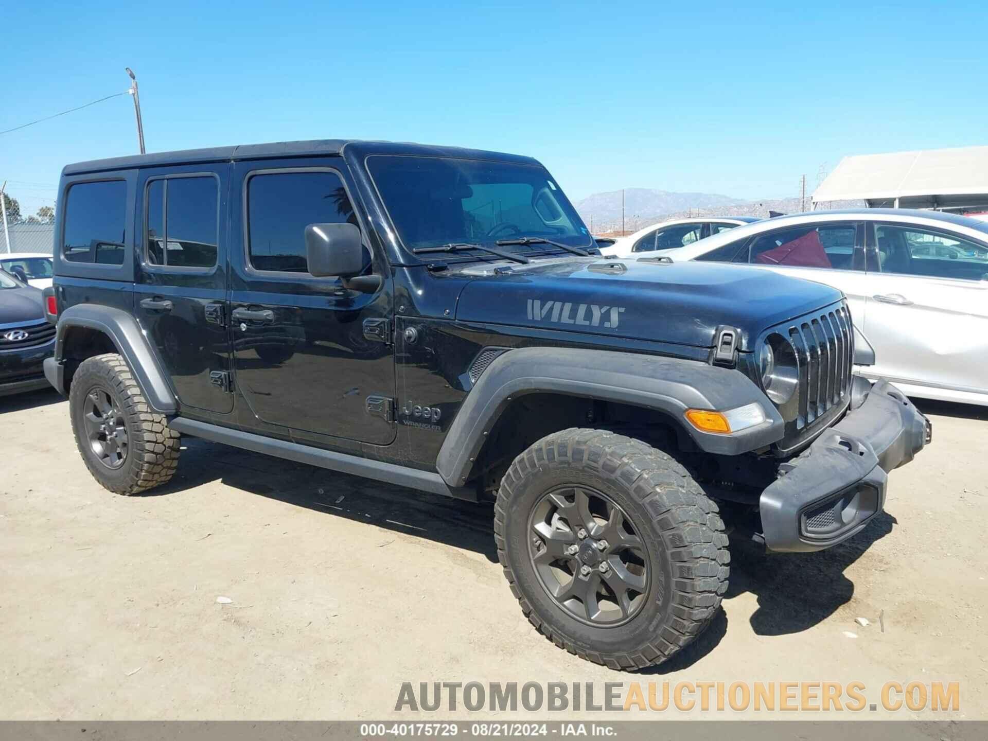 1C4HJXDG6NW225513 JEEP WRANGLER UNLIMITED 2022