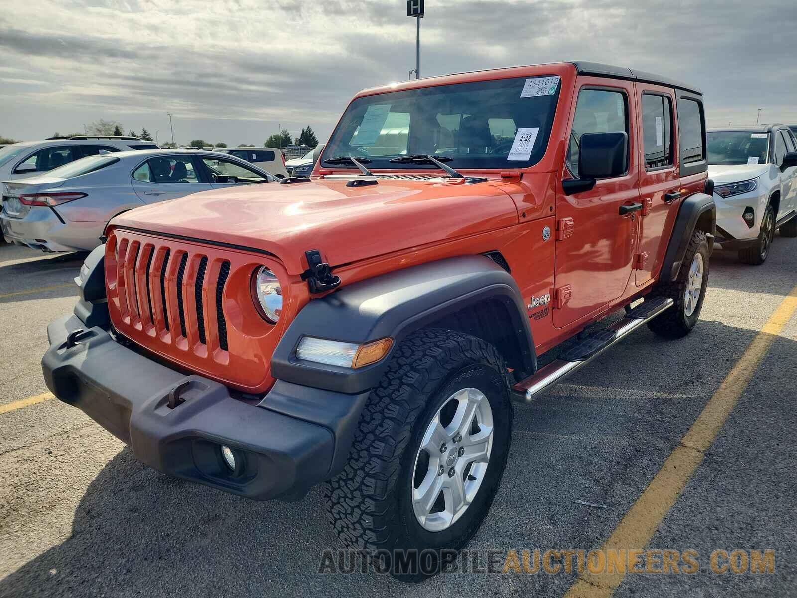 1C4HJXDG7JW259535 Jeep Wrangler Unlimited 2018