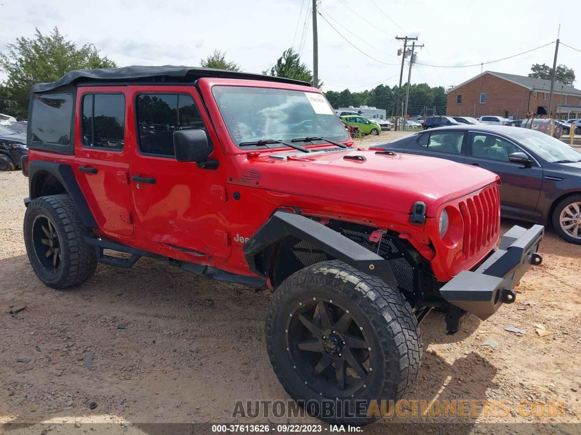 1C4HJXDG7JW303680 JEEP WRANGLER UNLIMITED 2018