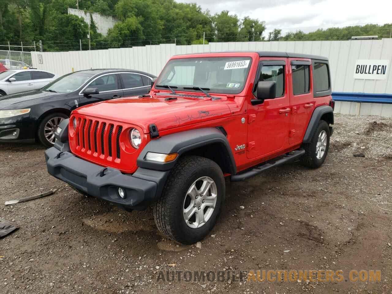 1C4HJXDG7JW307406 JEEP WRANGLER 2018