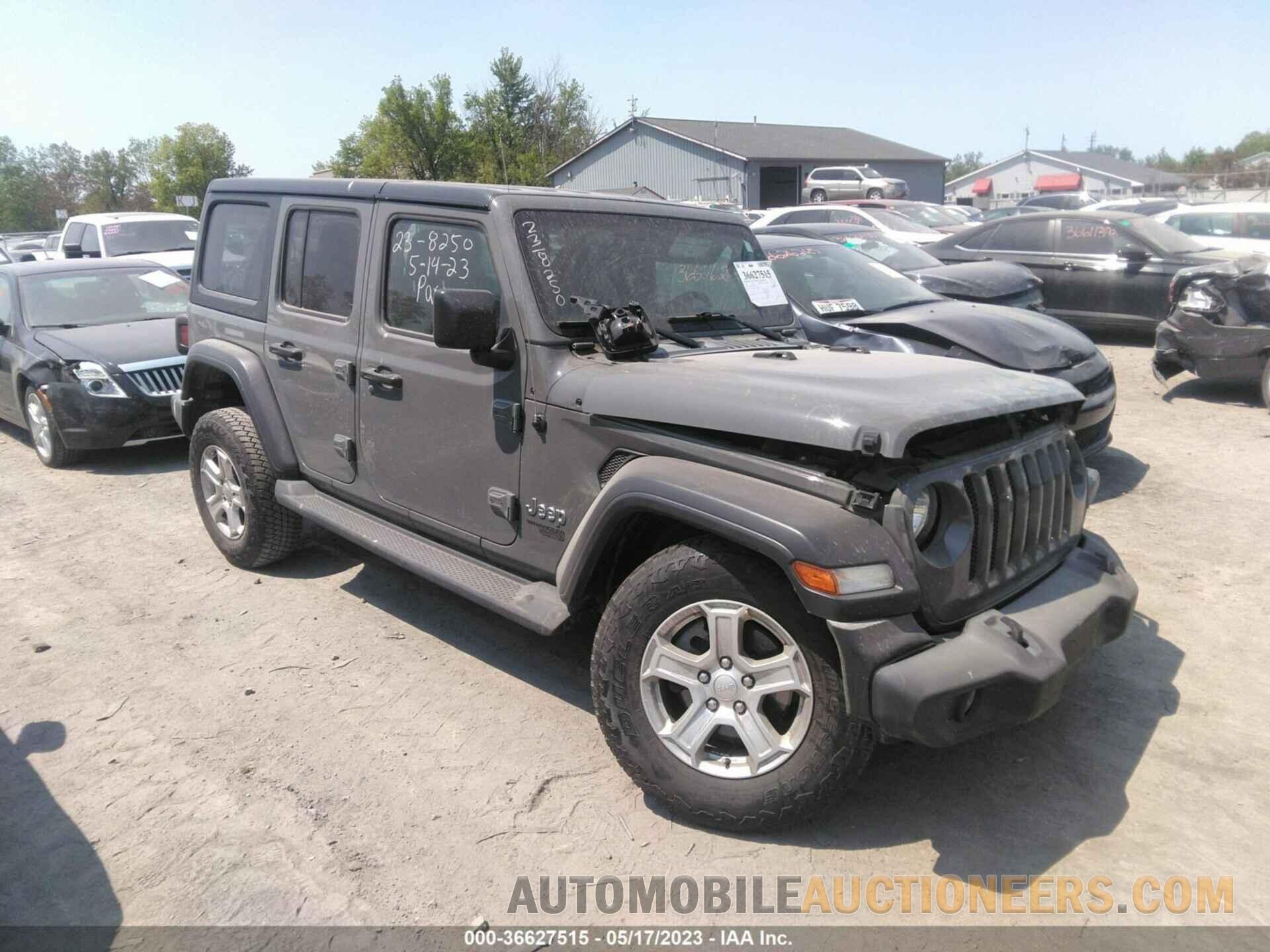 1C4HJXDG7KW569203 JEEP WRANGLER UNLIMITED 2019