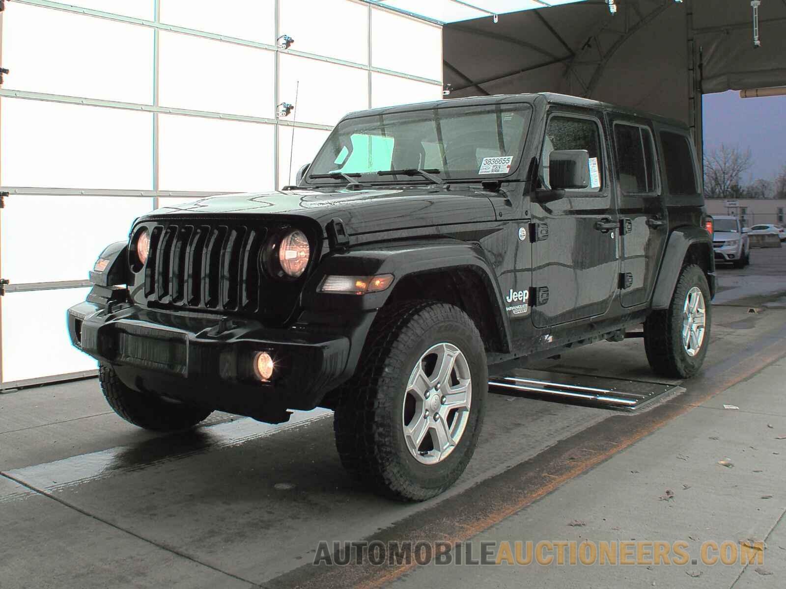 1C4HJXDG7KW605312 Jeep Wrangler Unlimited 2019