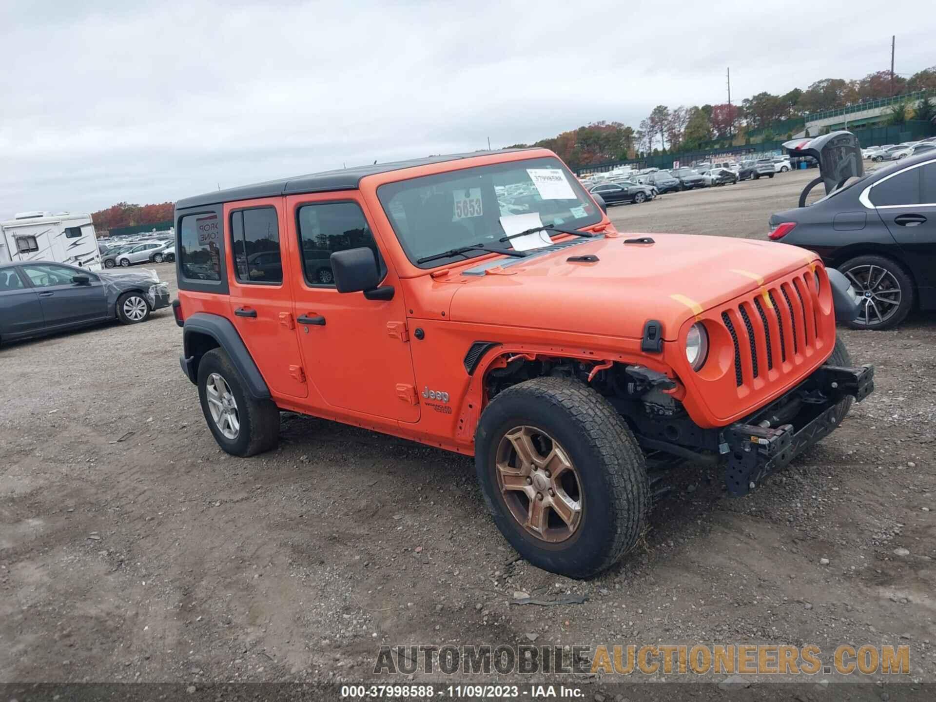 1C4HJXDG7KW610610 JEEP WRANGLER UNLIMITED 2019