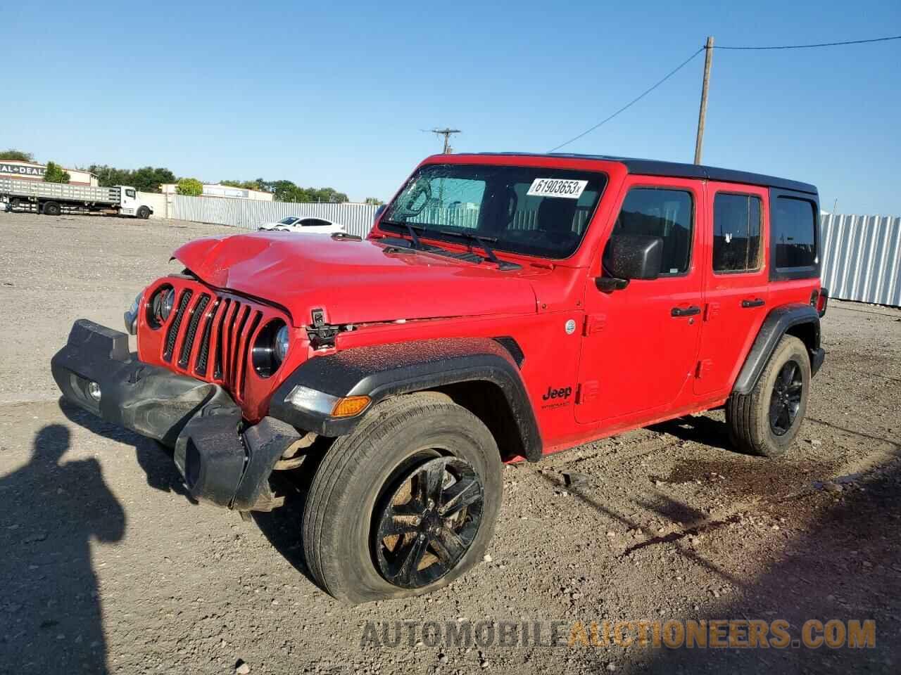 1C4HJXDG7KW659614 JEEP WRANGLER 2019