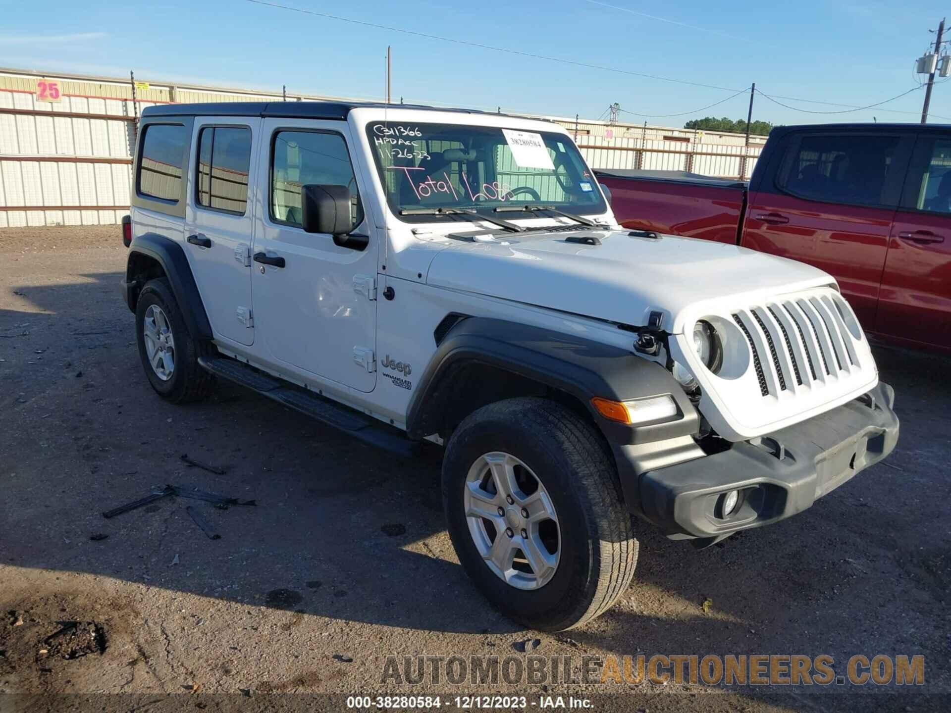 1C4HJXDG7LW105538 JEEP WRANGLER UNLIMITED 2020