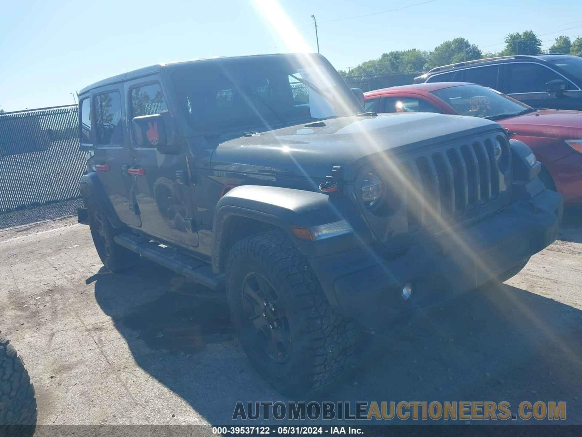 1C4HJXDG7LW107144 JEEP WRANGLER UNLIMITED 2020