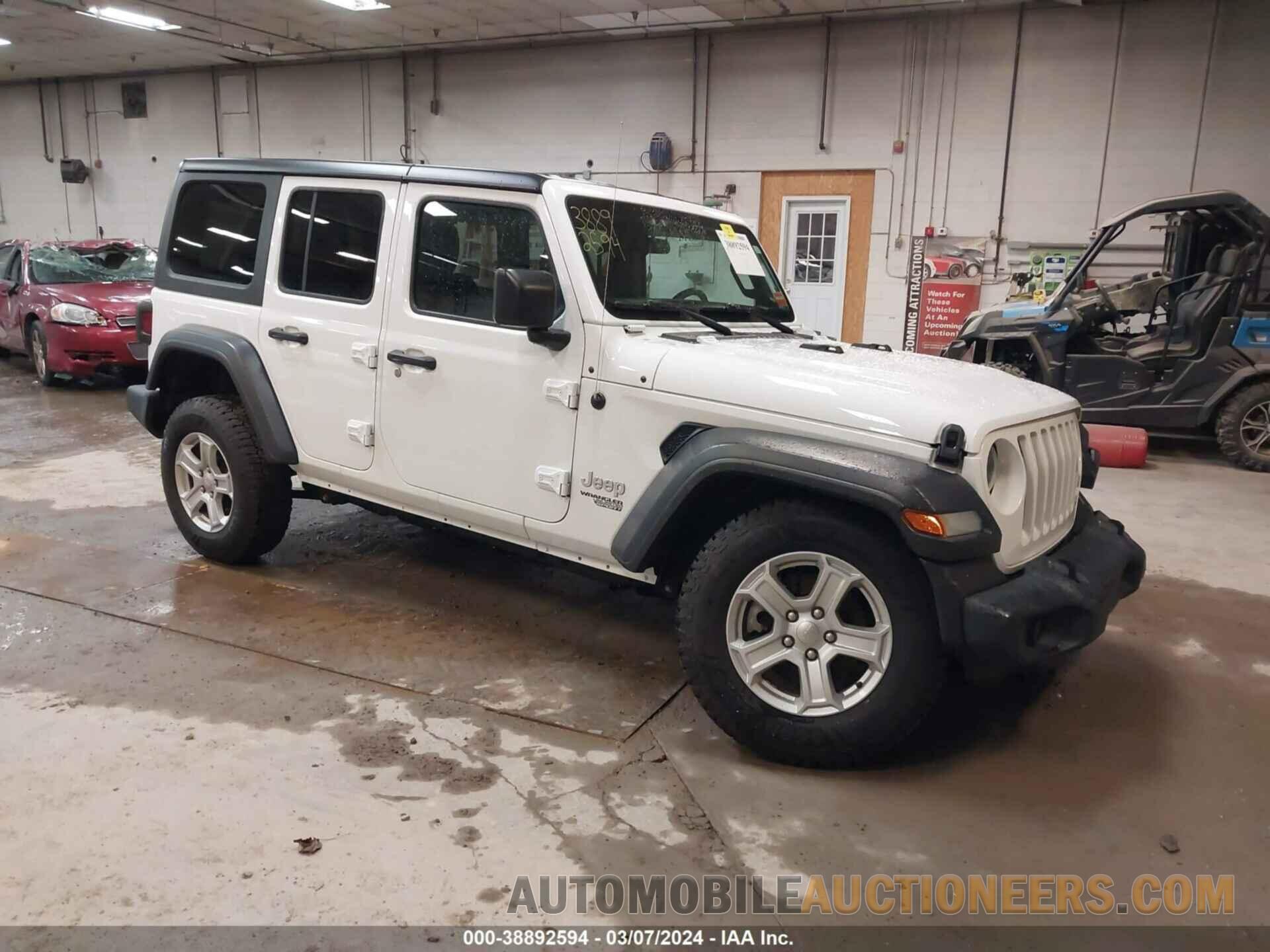 1C4HJXDG7LW238591 JEEP WRANGLER UNLIMITED 2020