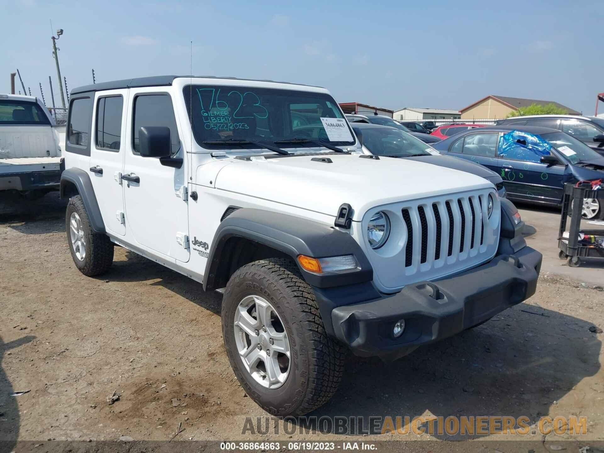 1C4HJXDG7LW315850 JEEP WRANGLER UNLIMITED 2020