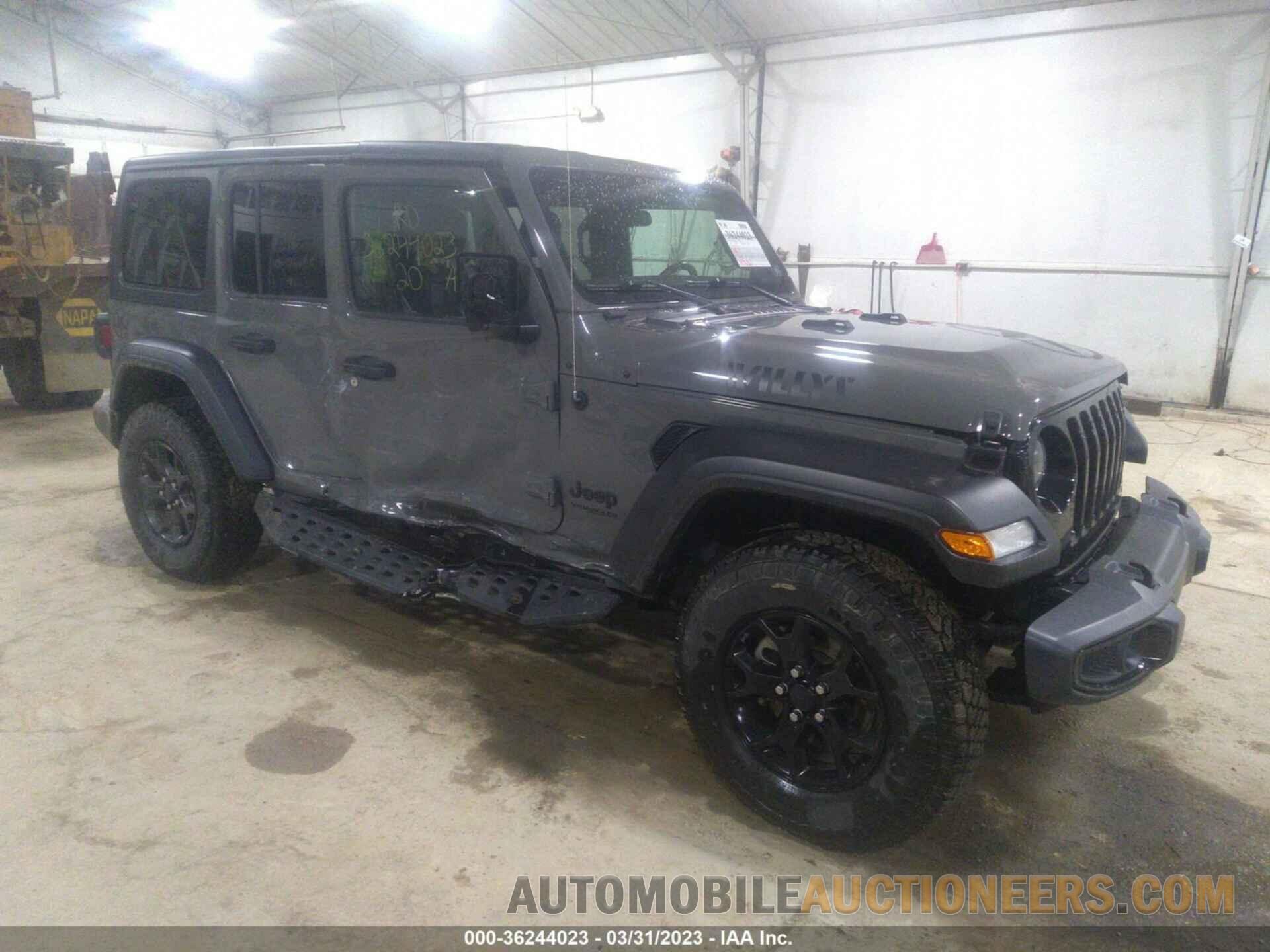 1C4HJXDG7LW320126 JEEP WRANGLER UNLIMITED 2020