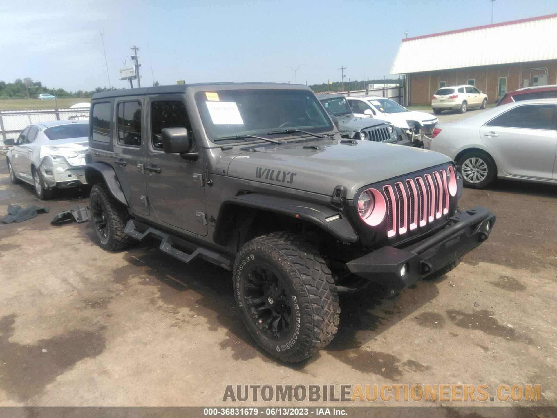 1C4HJXDG7LW338237 JEEP WRANGLER UNLIMITED 2020