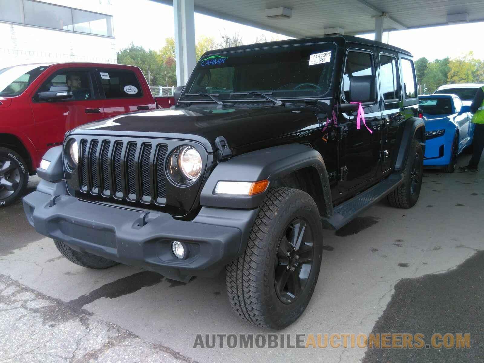 1C4HJXDG7MW504077 Jeep Wrangler Unlimited 2021