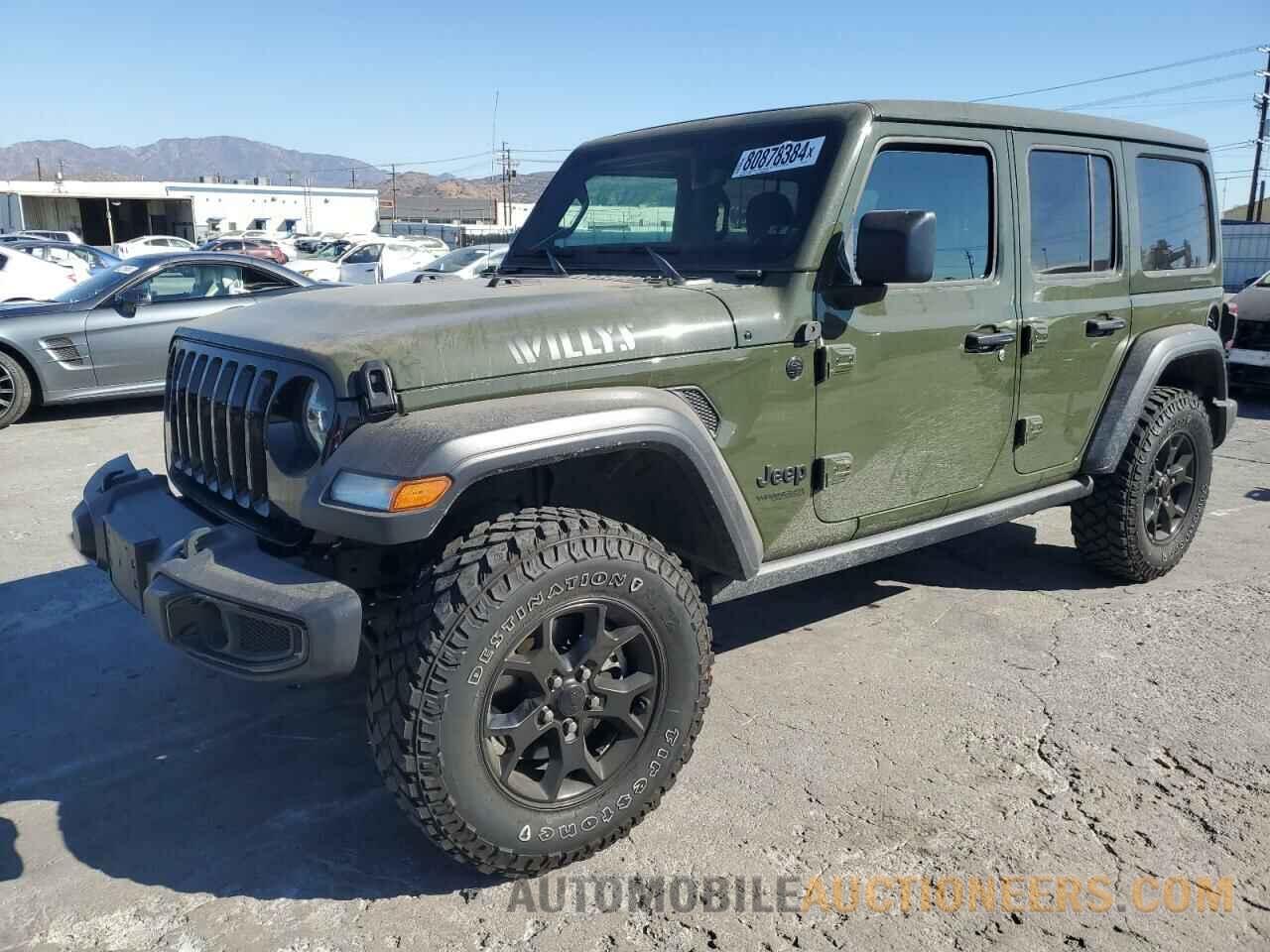 1C4HJXDG7MW576977 JEEP WRANGLER 2021