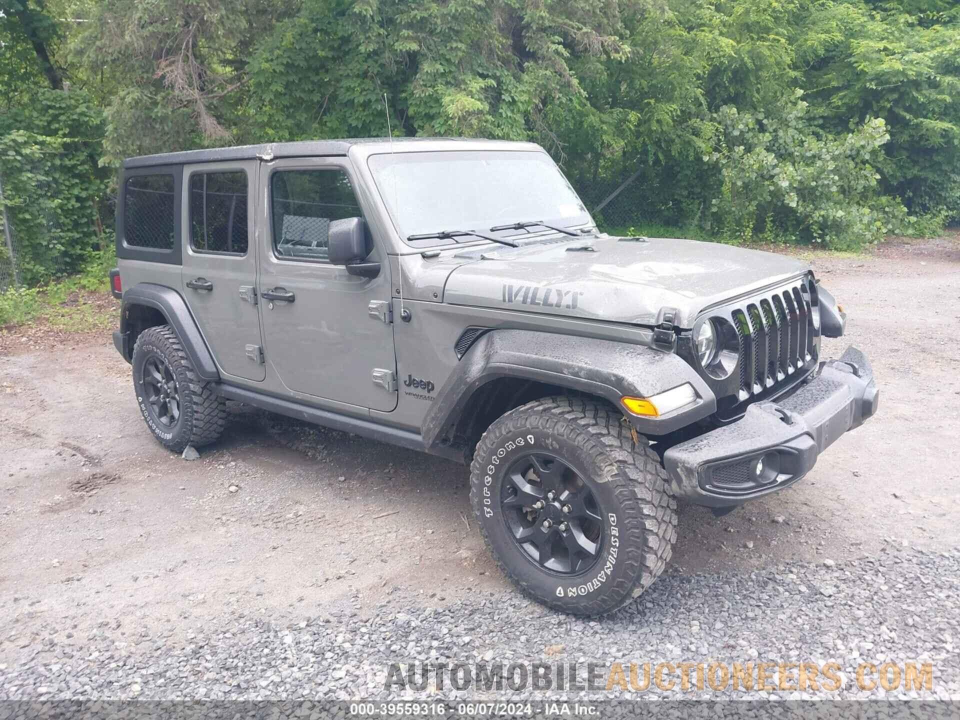 1C4HJXDG7MW593438 JEEP WRANGLER UNLIMITED 2021