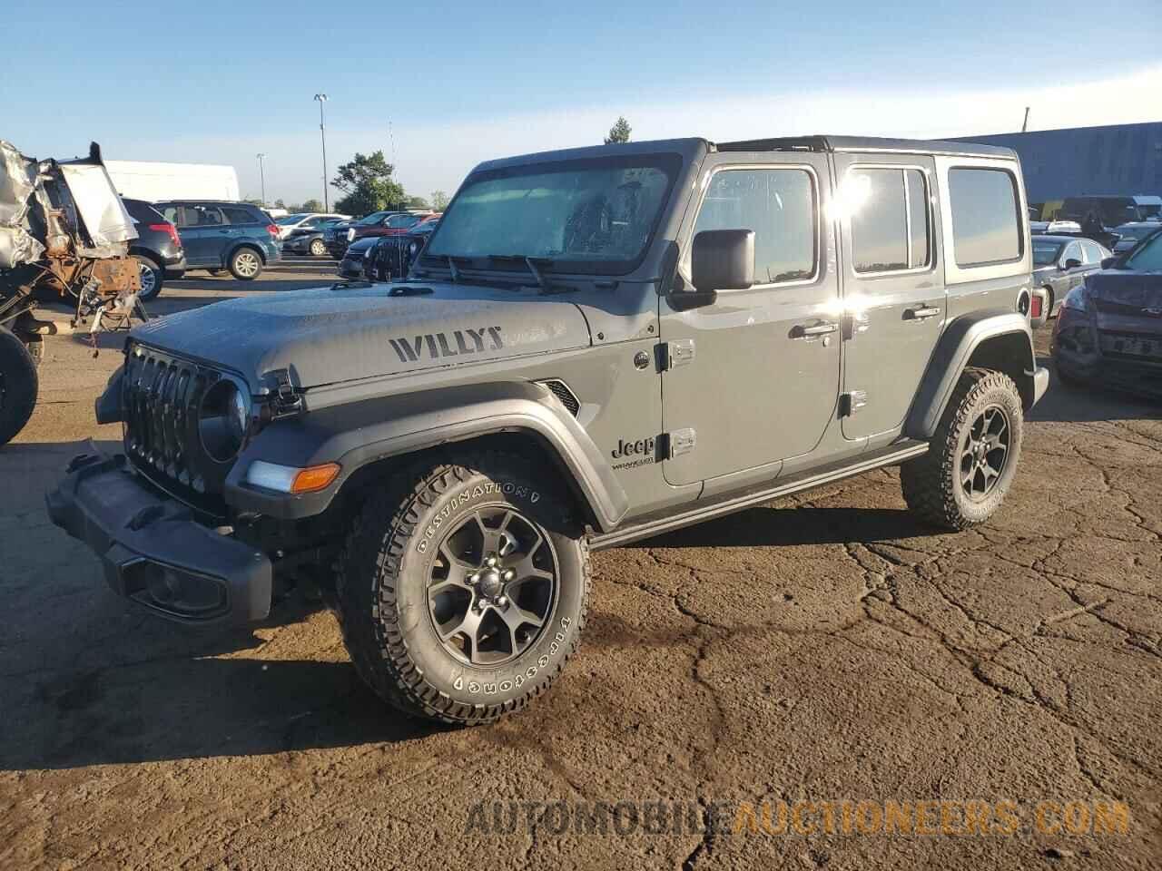 1C4HJXDG7MW636496 JEEP WRANGLER 2021