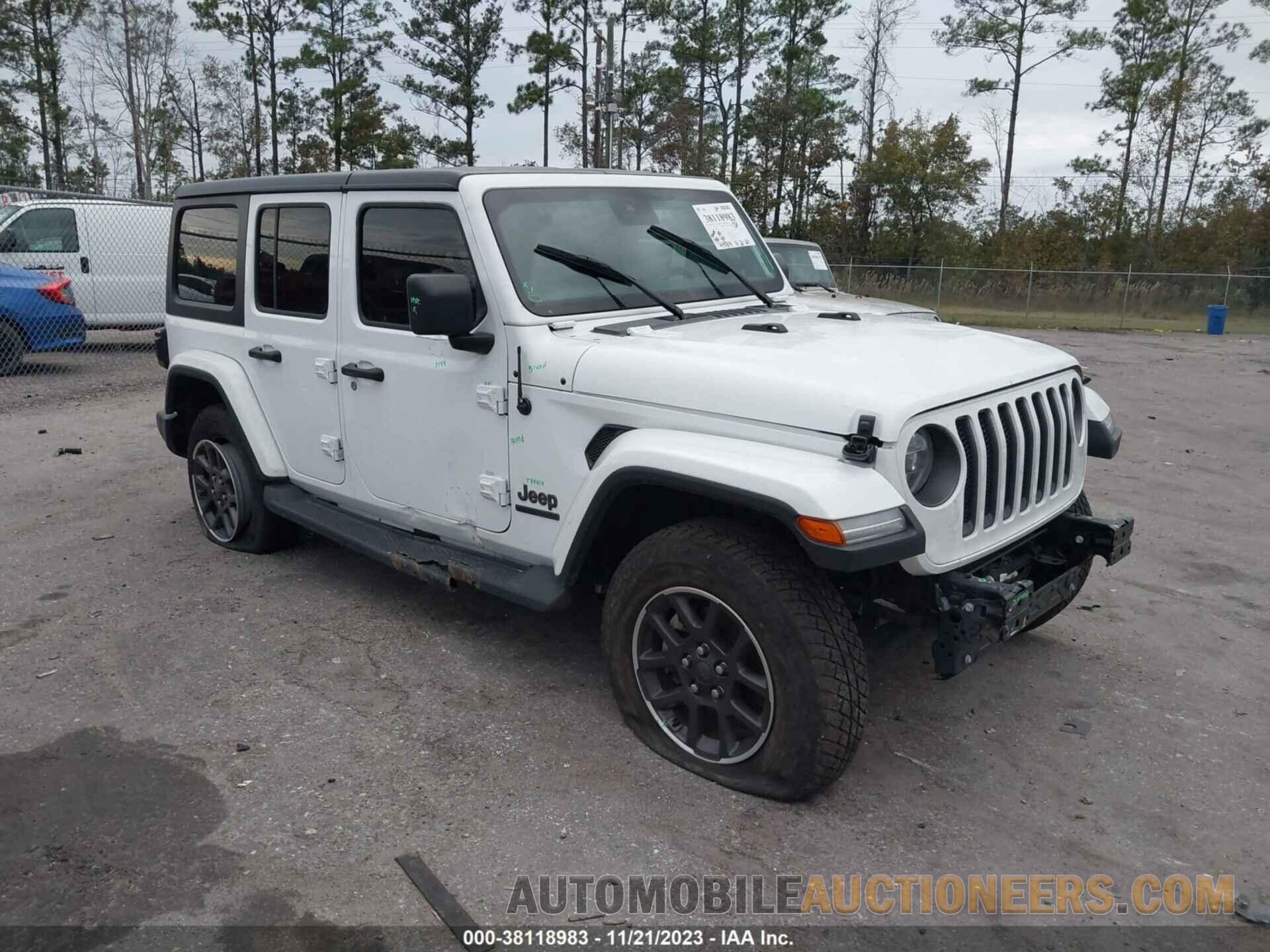 1C4HJXDG7MW636787 JEEP WRANGLER 2021