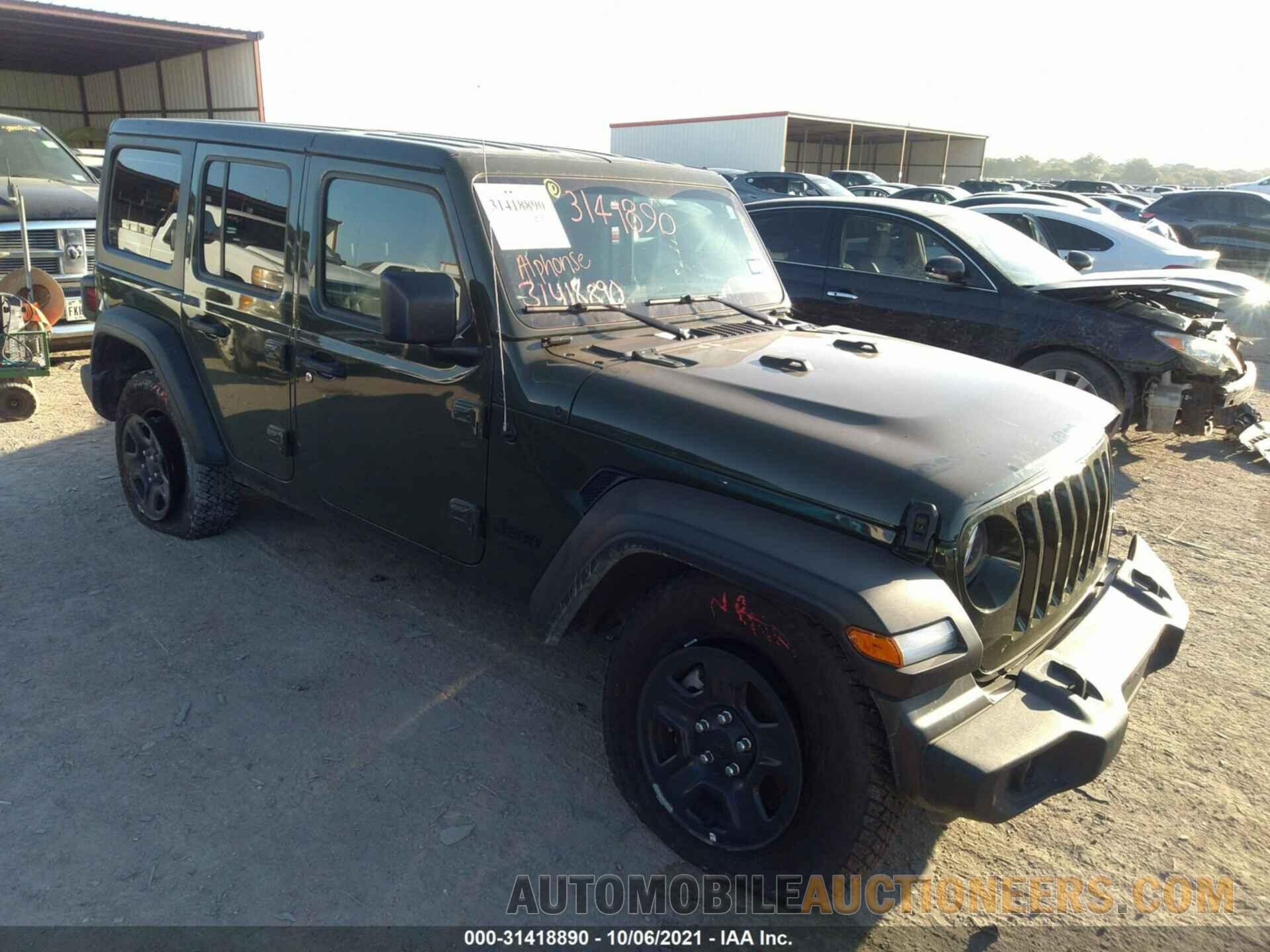 1C4HJXDG7MW708491 JEEP WRANGLER 2021