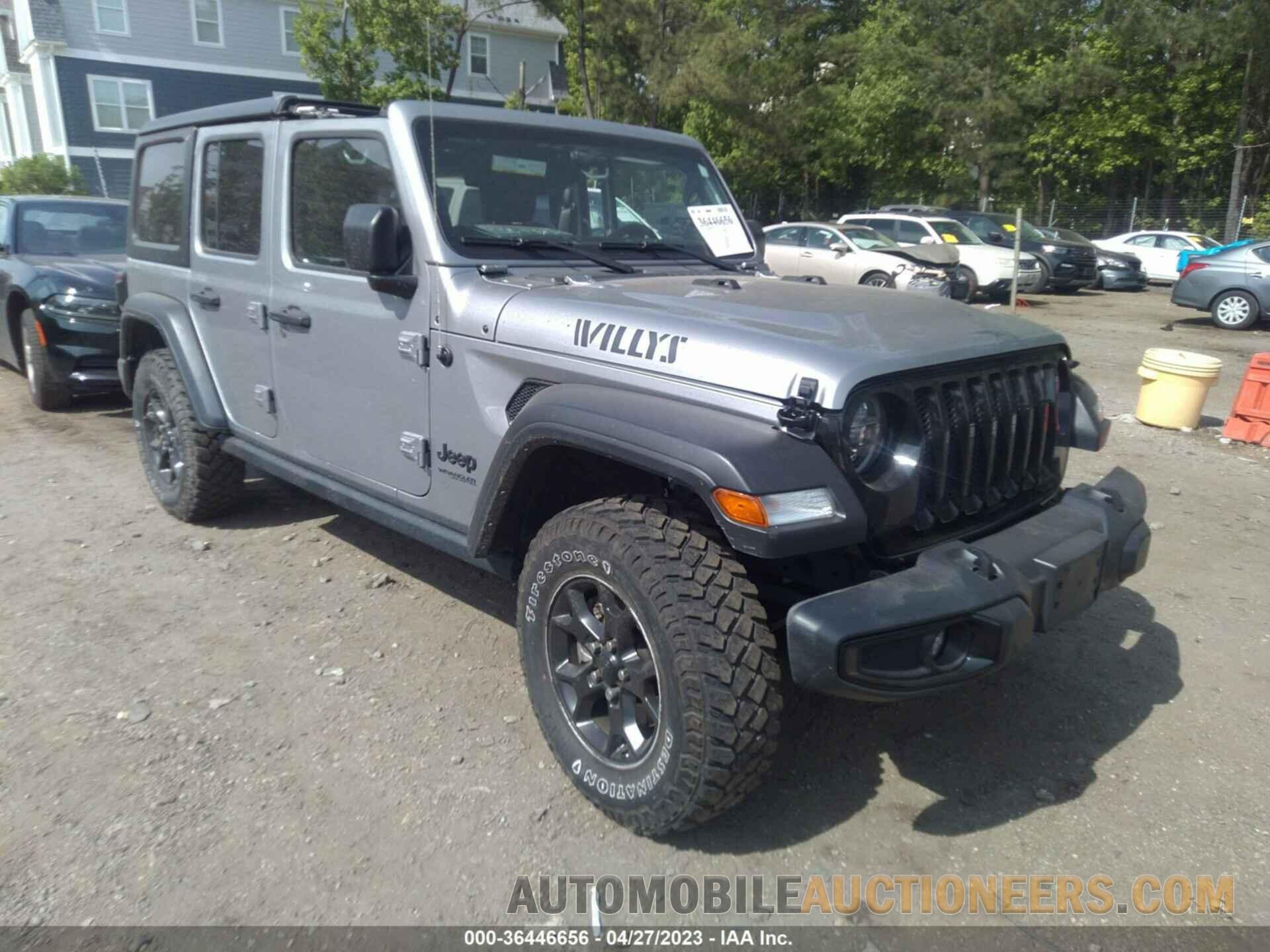 1C4HJXDG7MW733505 JEEP WRANGLER 2021