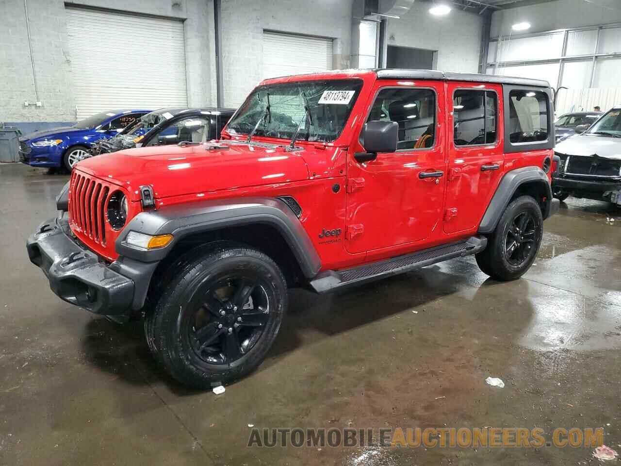 1C4HJXDG7NW103646 JEEP WRANGLER 2022