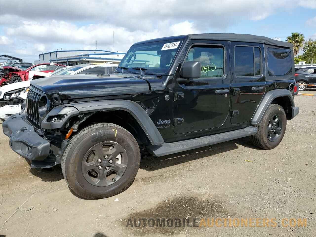 1C4HJXDG7NW133178 JEEP WRANGLER 2022