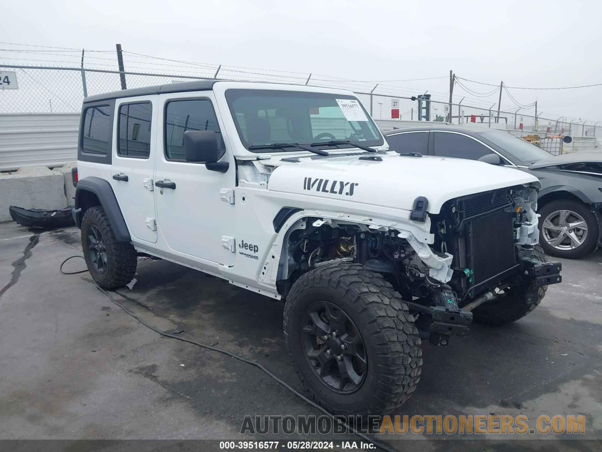 1C4HJXDG7NW144634 JEEP WRANGLER UNLIMITED 2022