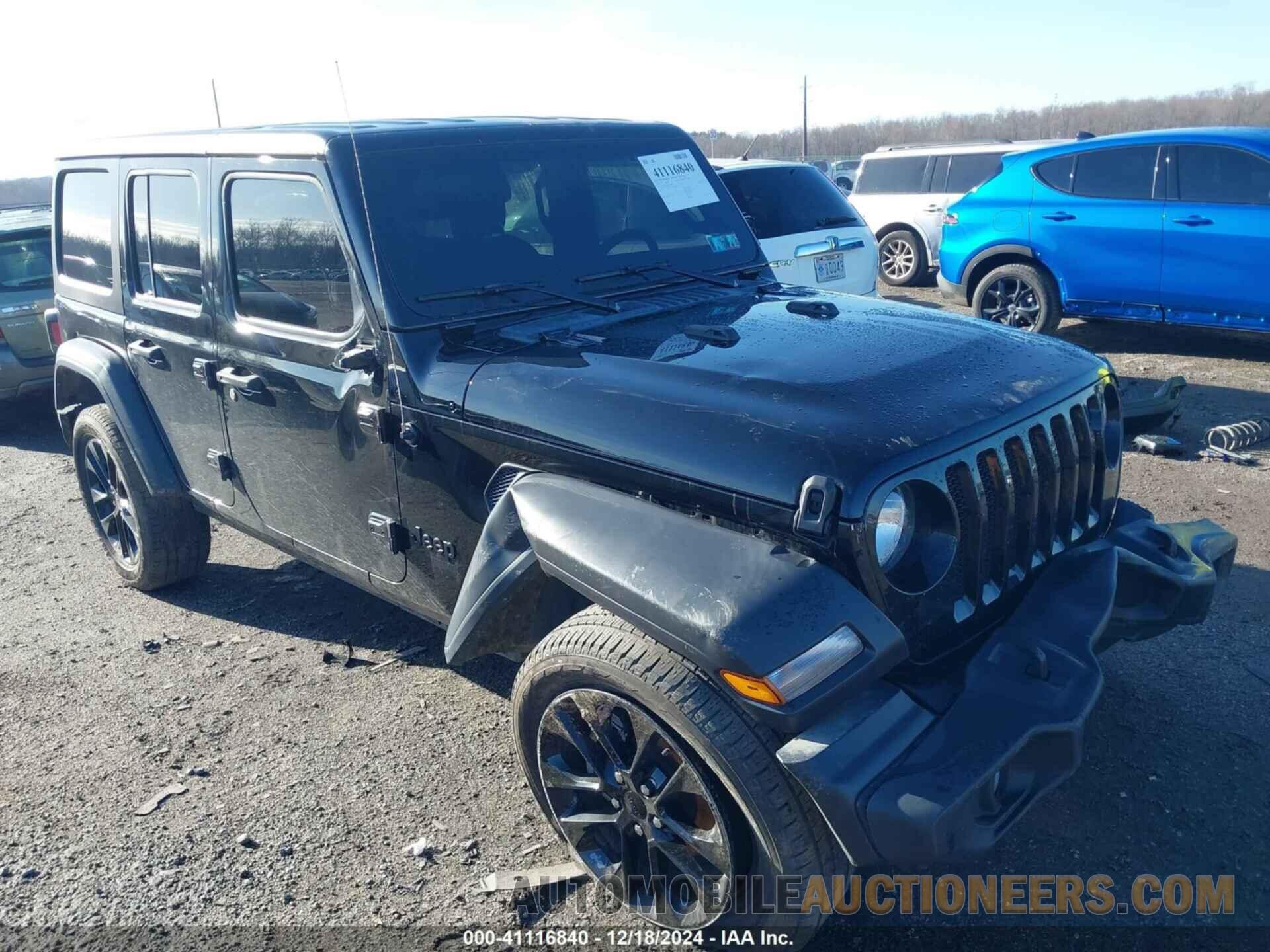 1C4HJXDG7NW165063 JEEP WRANGLER UNLIMITED 2022