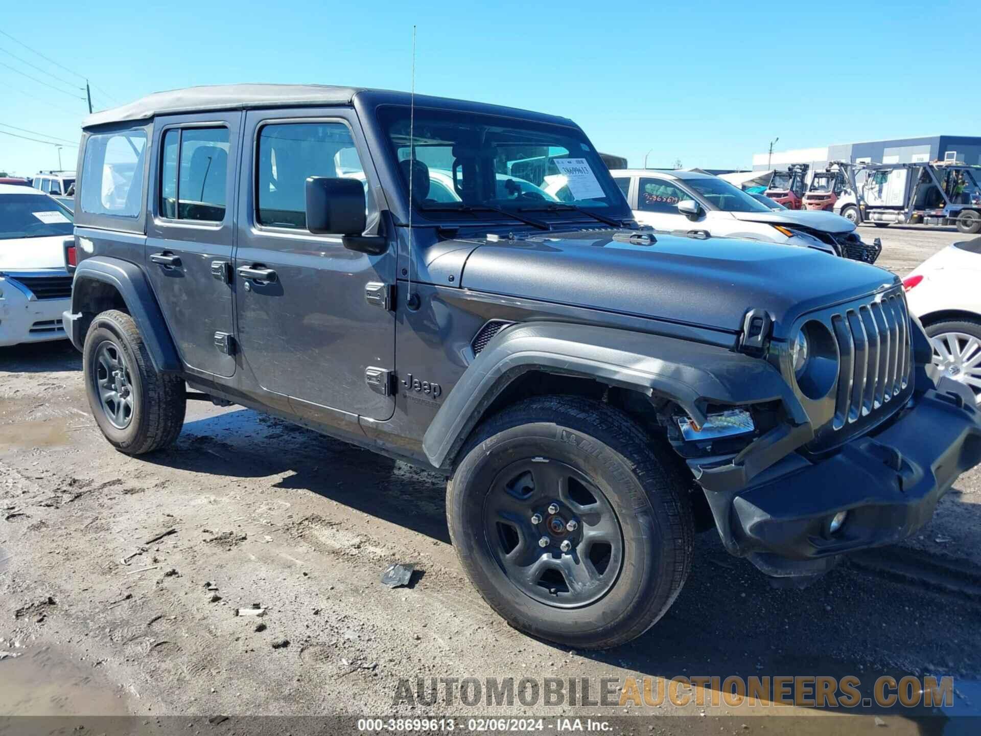 1C4HJXDG7NW195535 JEEP WRANGLER UNLIMITED 2022