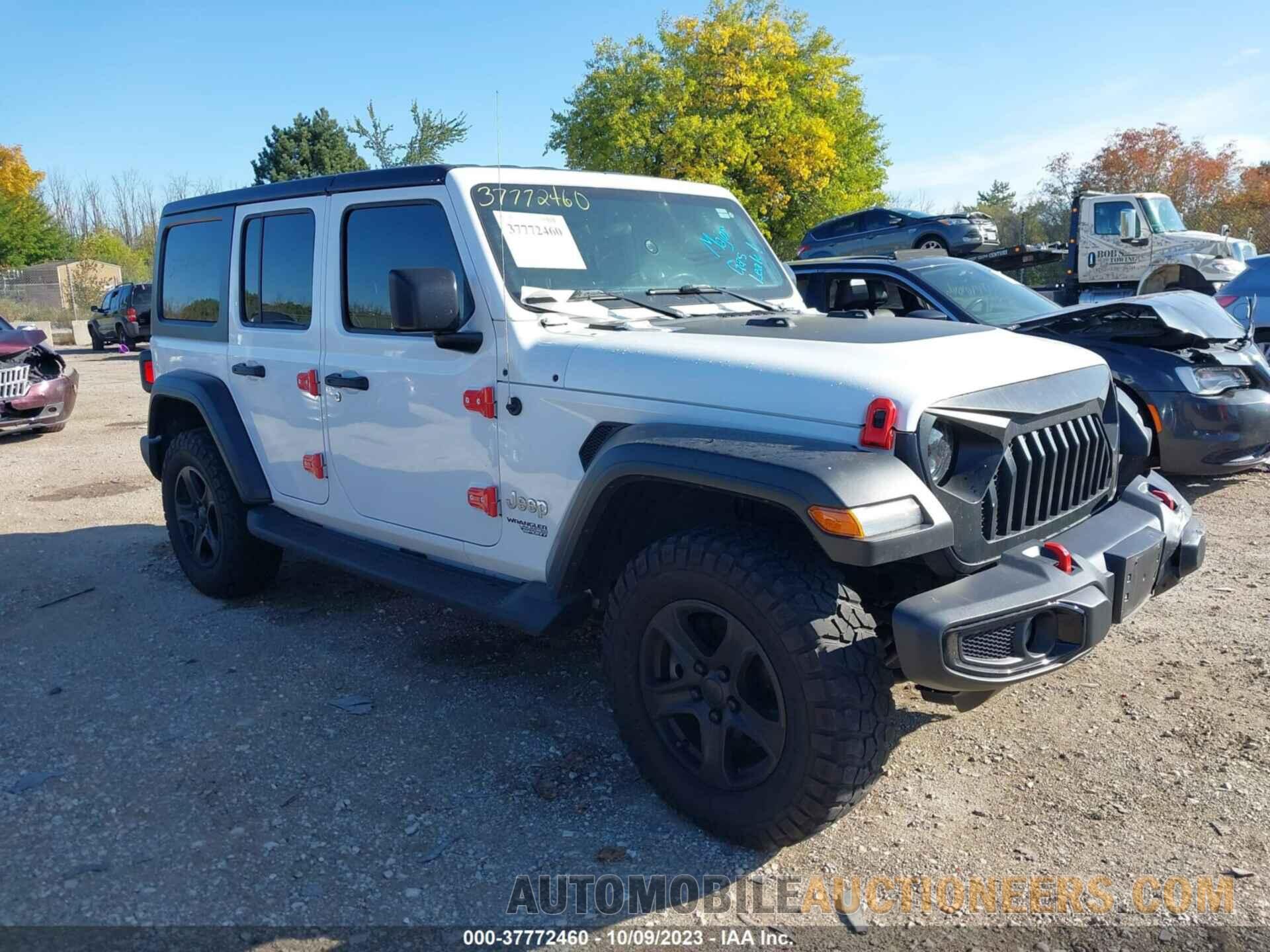 1C4HJXDG8JW121664 JEEP WRANGLER UNLIMITED 2018