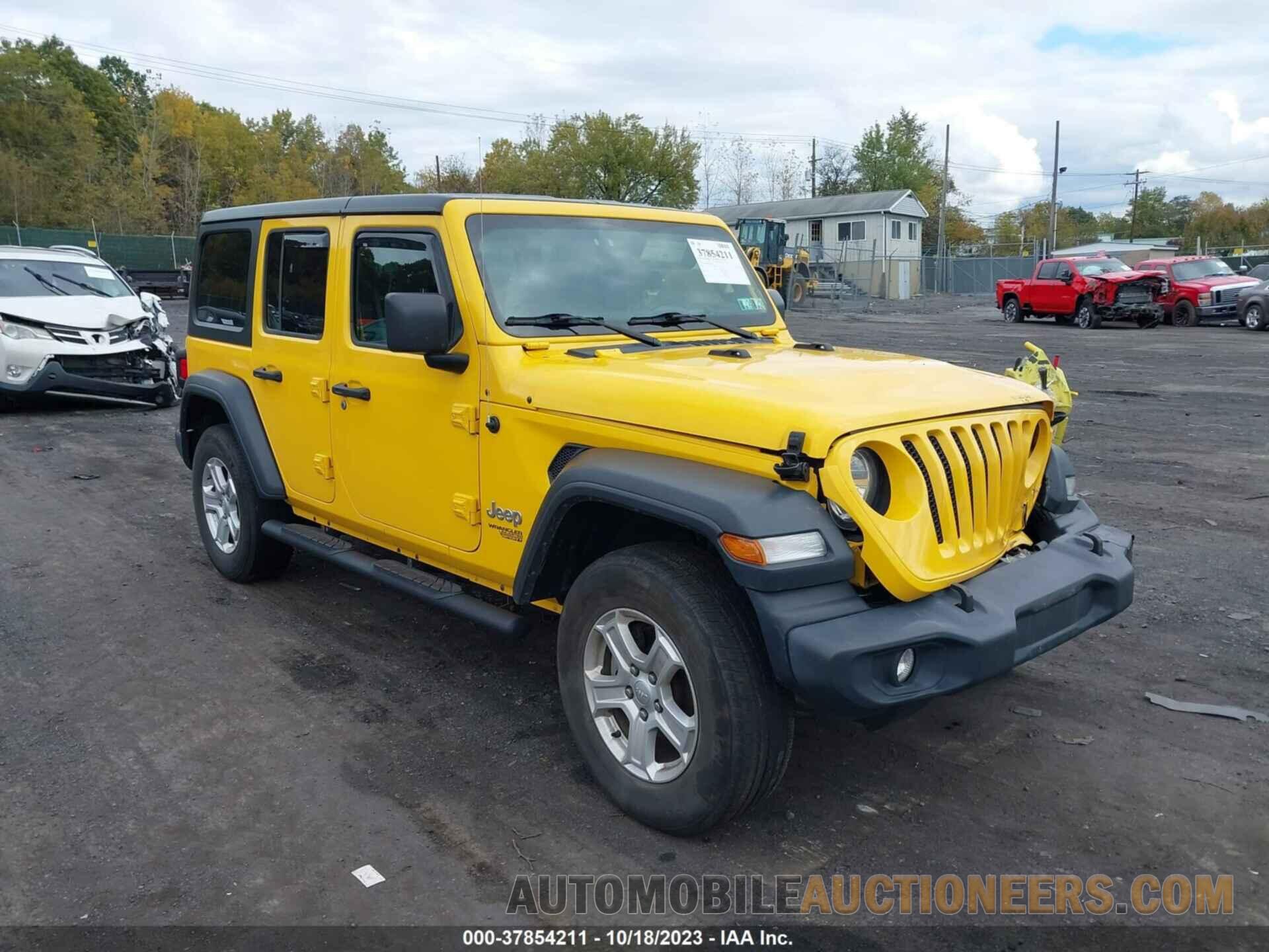 1C4HJXDG8KW500486 JEEP WRANGLER UNLIMITED 2019